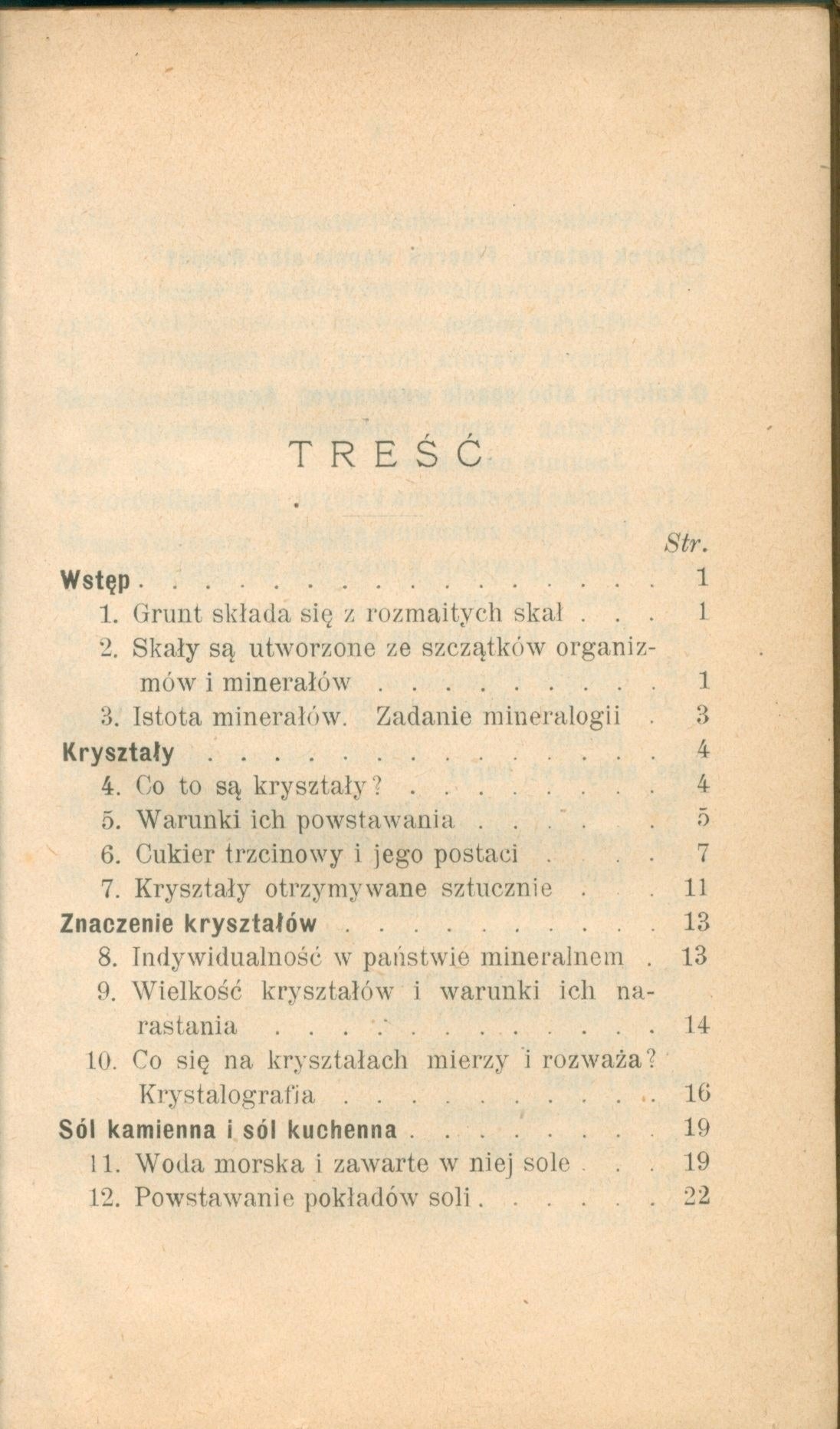 Mineralogia, Peters F. Karol [Warszawa 1904]