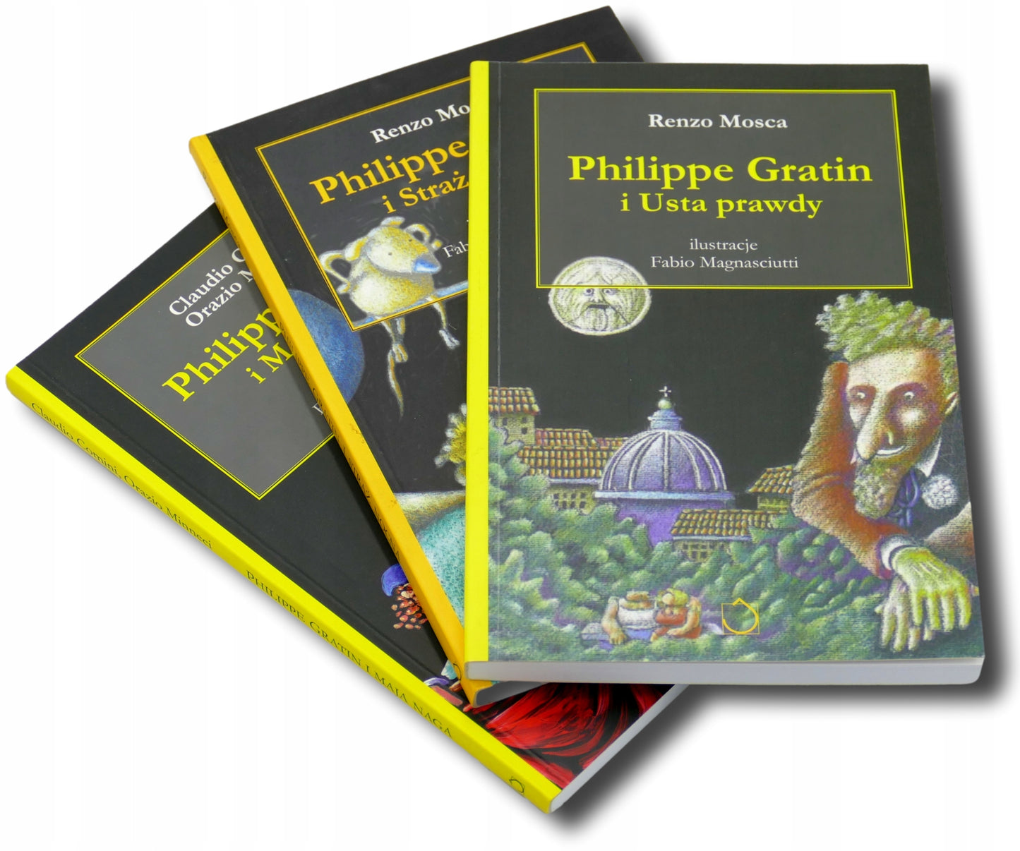 Detektyw Gratin, Trylogia, Claudio Comini, Orazio Minneci, Renzo Mosca
