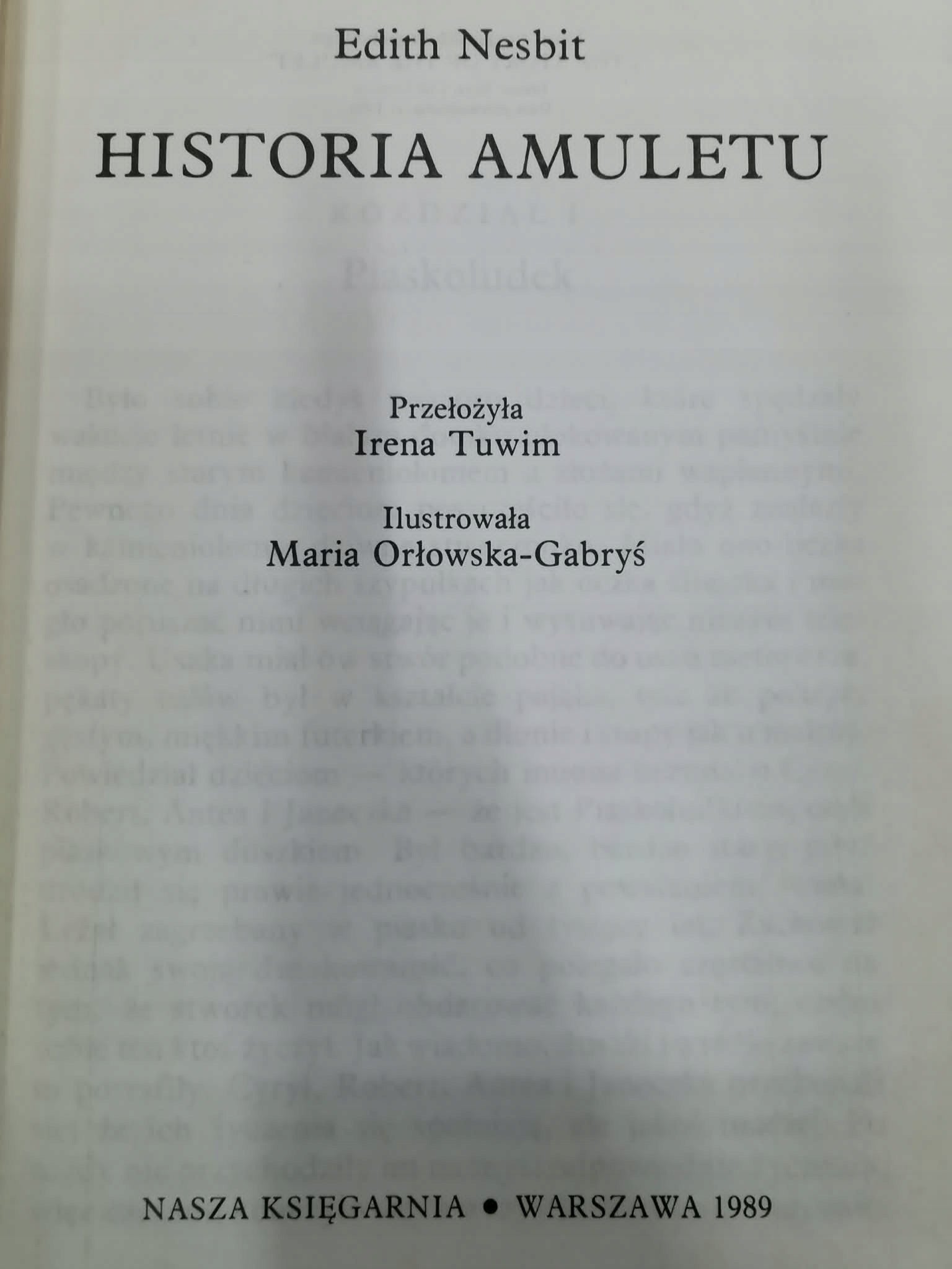 HISTORIA AMULETU/ FELIKS I DYWAN, Edith Nesbit