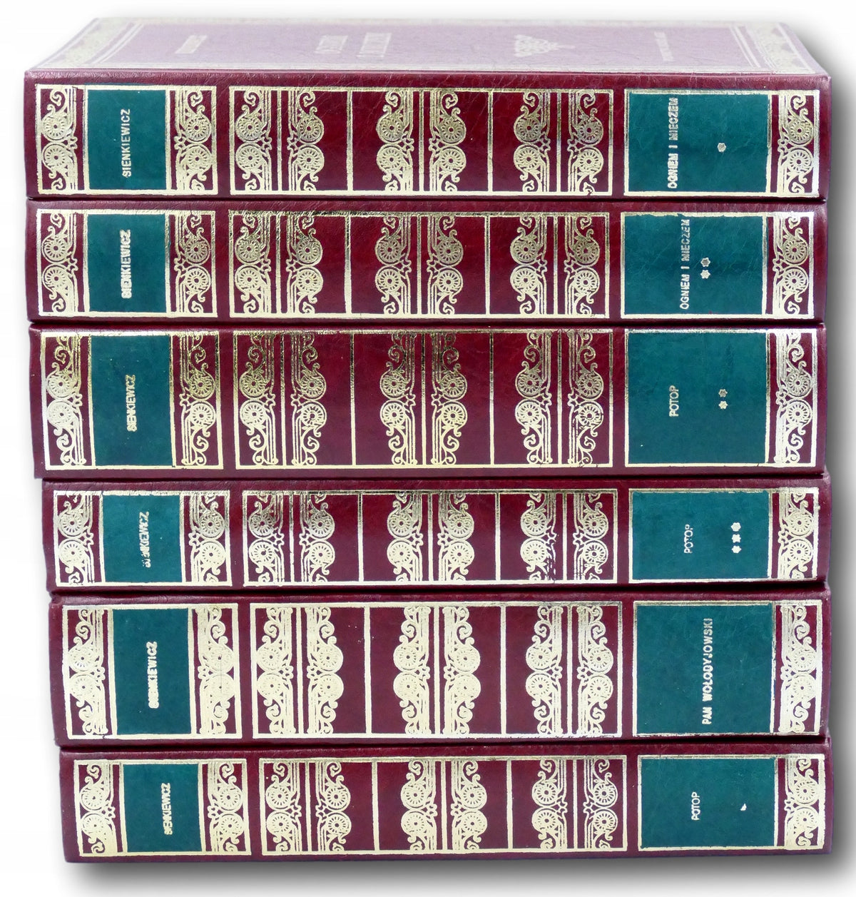 Henryk Sienkiewicz zestaw x6 [Potop T. 1-3 + Ogniem i Mieczem T. 1-2 + ]
