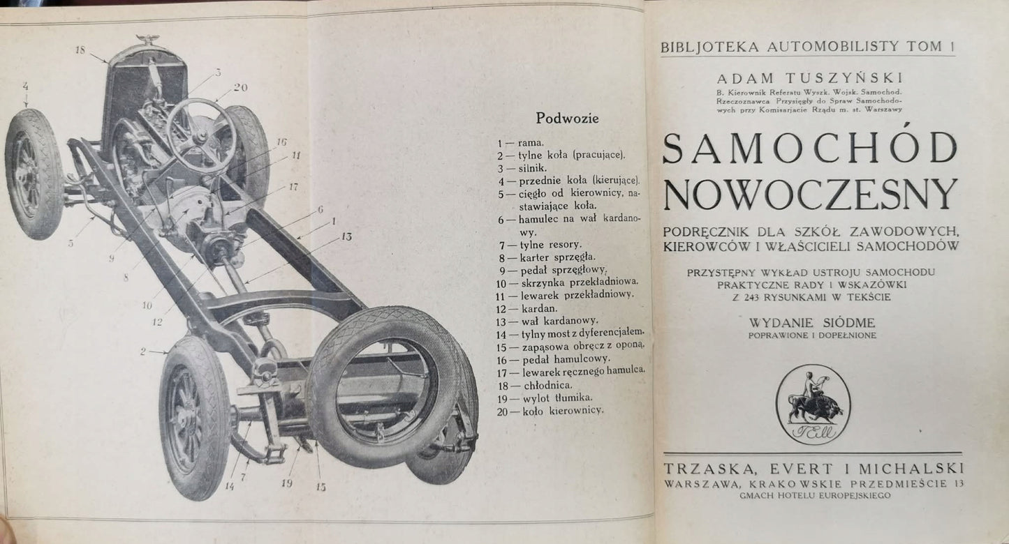 Samochód nowoczesny, Adam Tuszyński [1939]