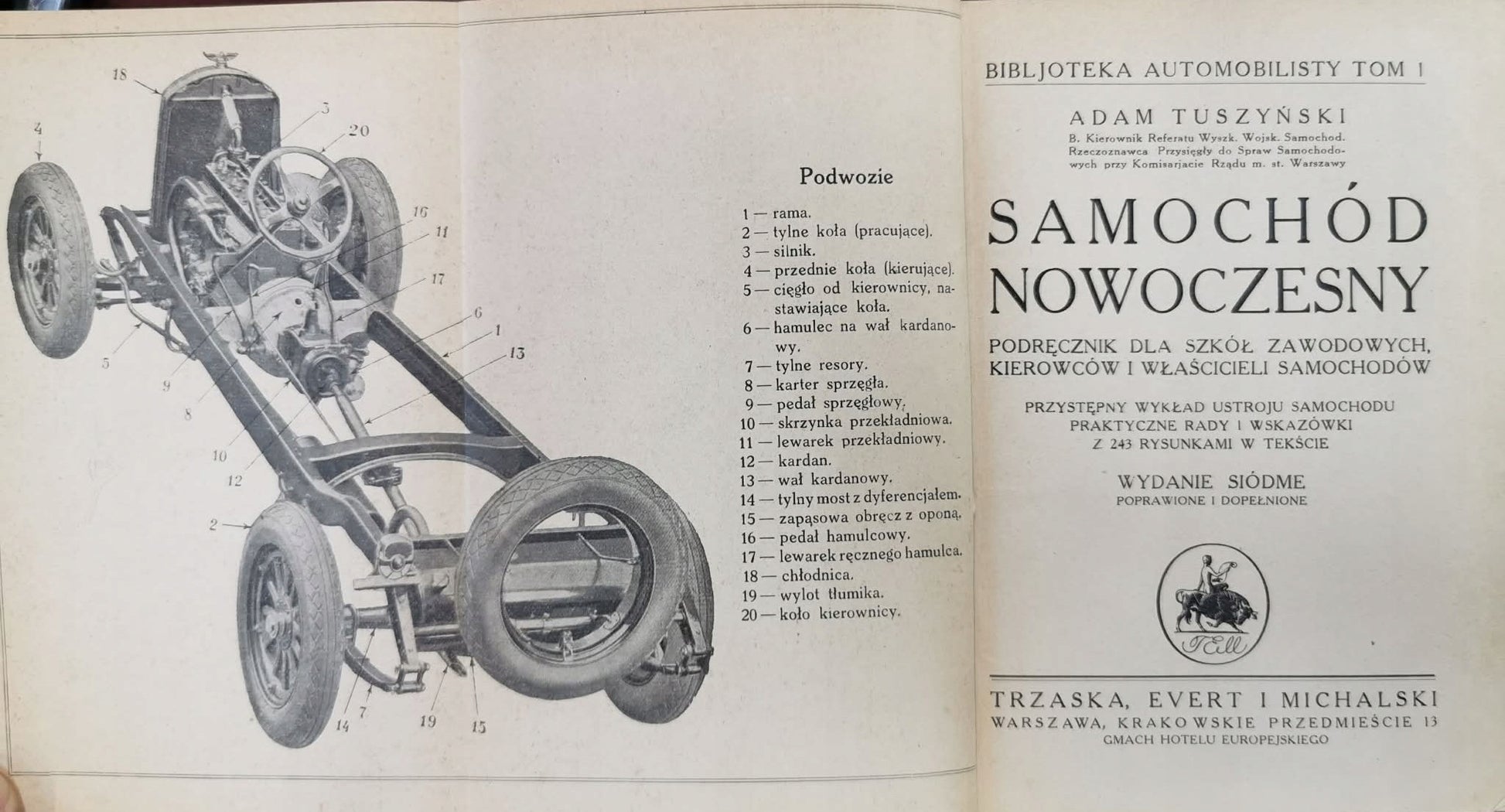 Samochód nowoczesny, Adam Tuszyński [1939]