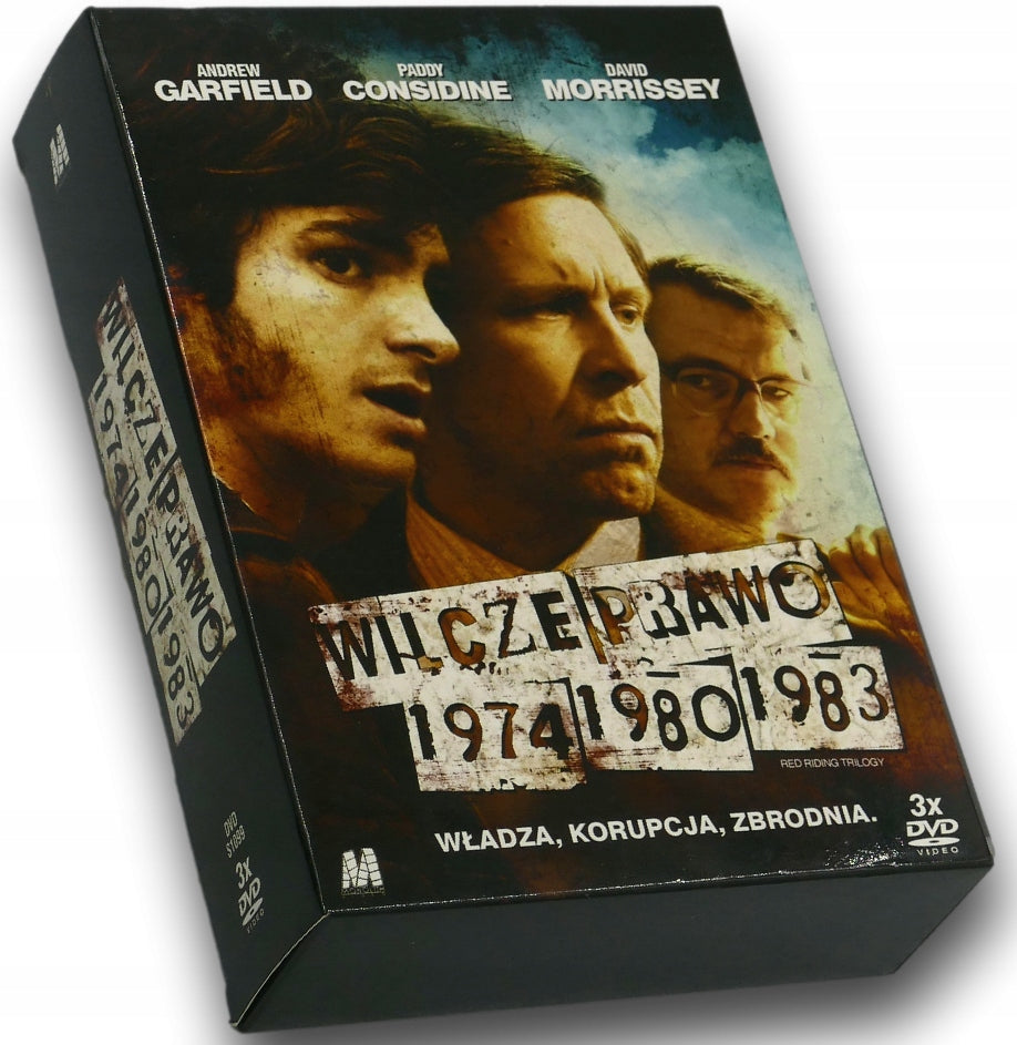 Wilcze prawo Trylogia [Część 1-3] płyta DVD