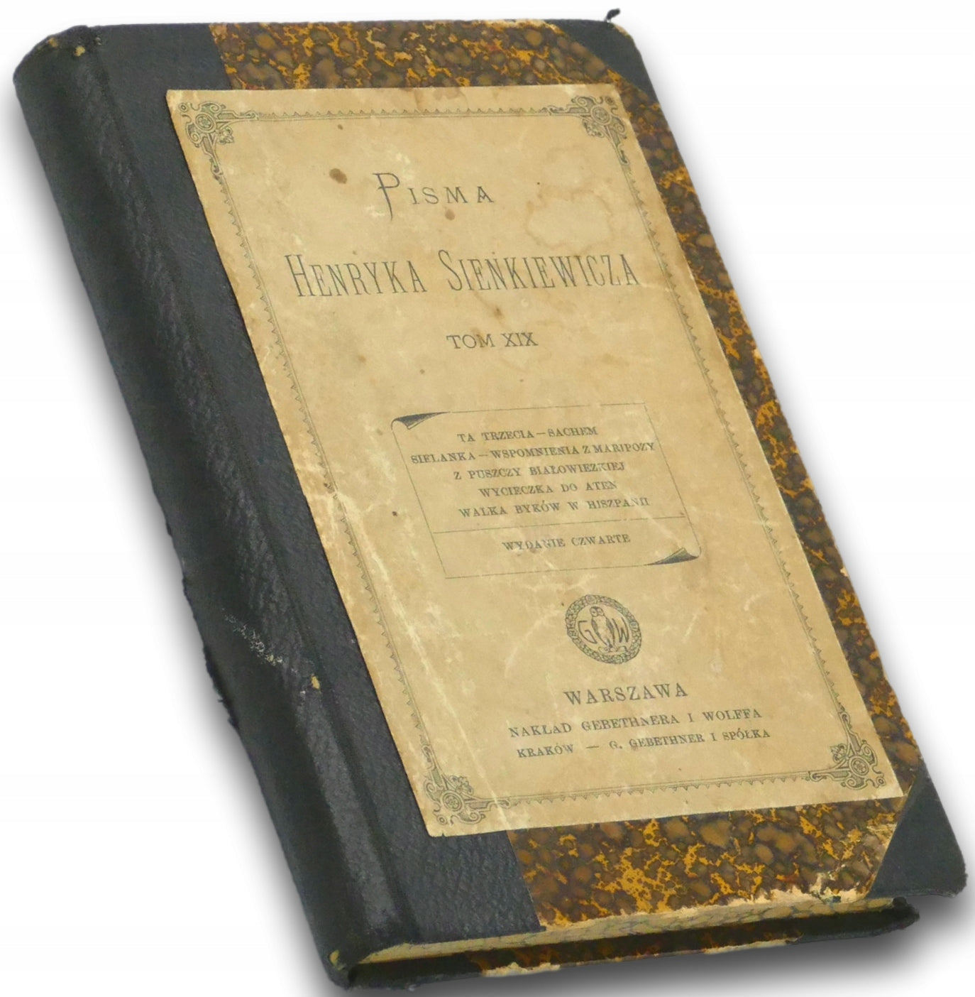 Pisma Henryka Sienkiewicza Tom XIX [1905 r.]
