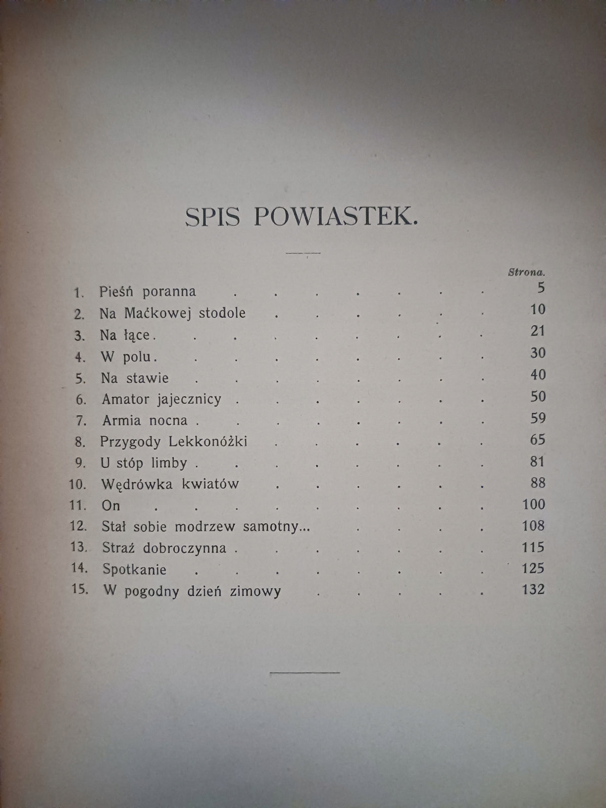 Pieśń poranna Jadwiga Warnkówna [wydanie z roku 1903] [RZADKIE]