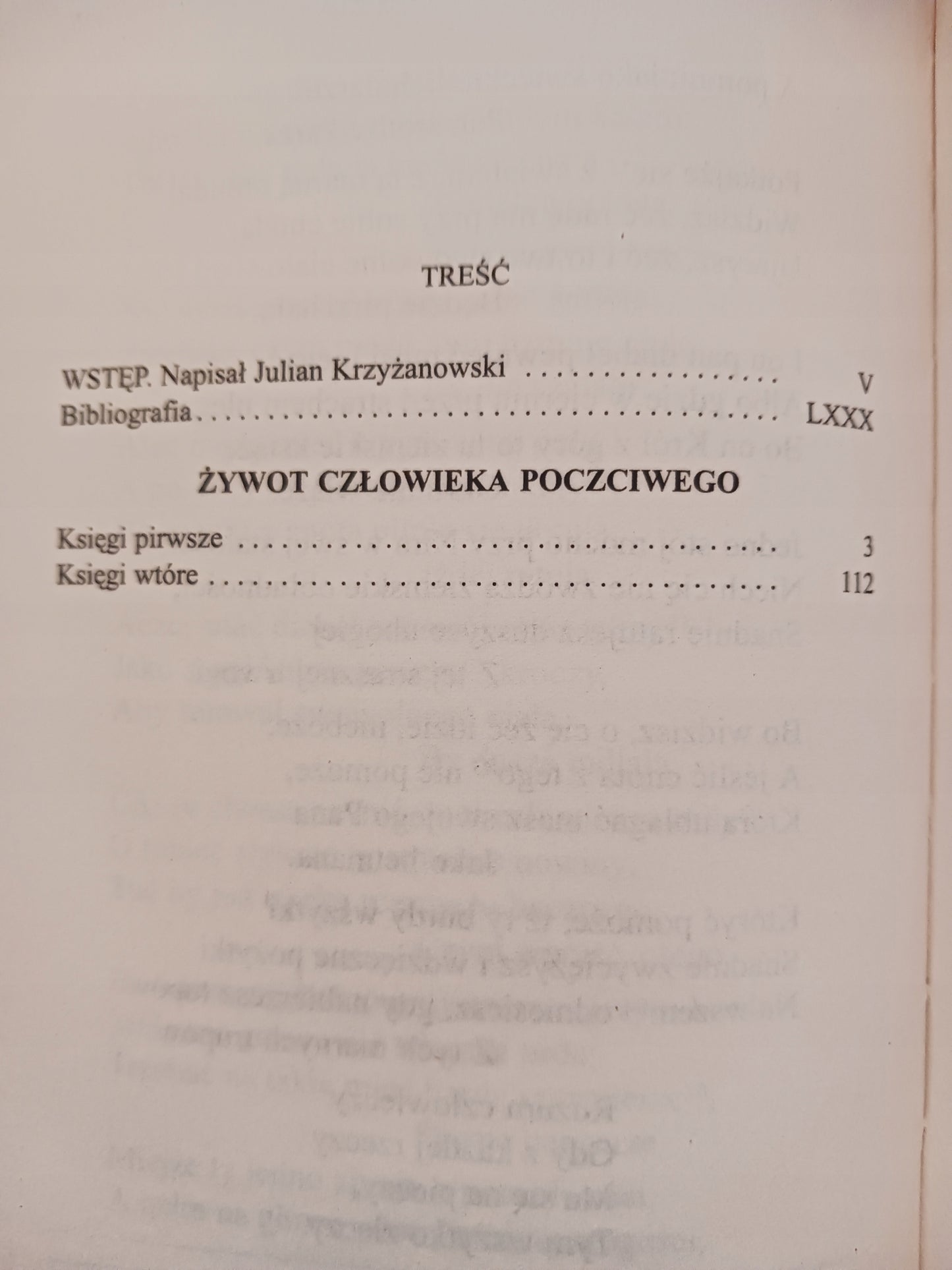Żywot człowieka poczciwego Tom I i II Mikołaj Rej