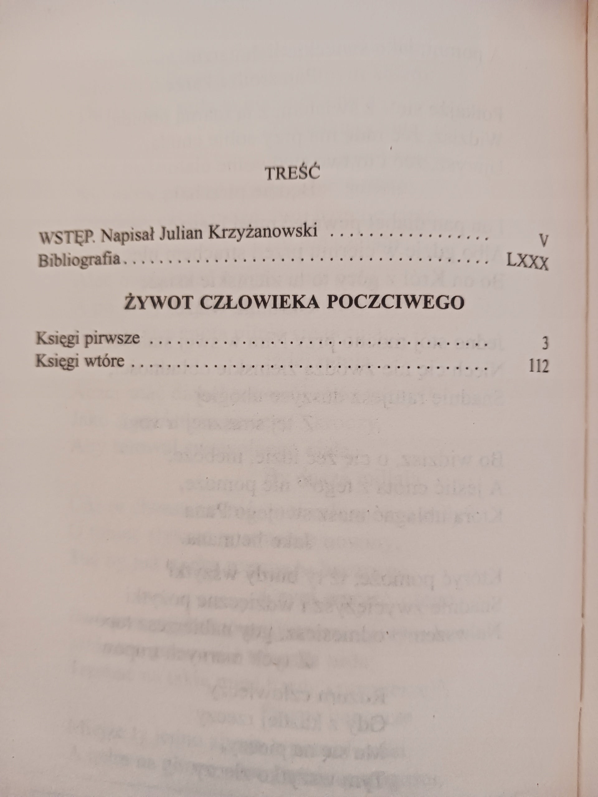 Żywot człowieka poczciwego Tom I i II Mikołaj Rej