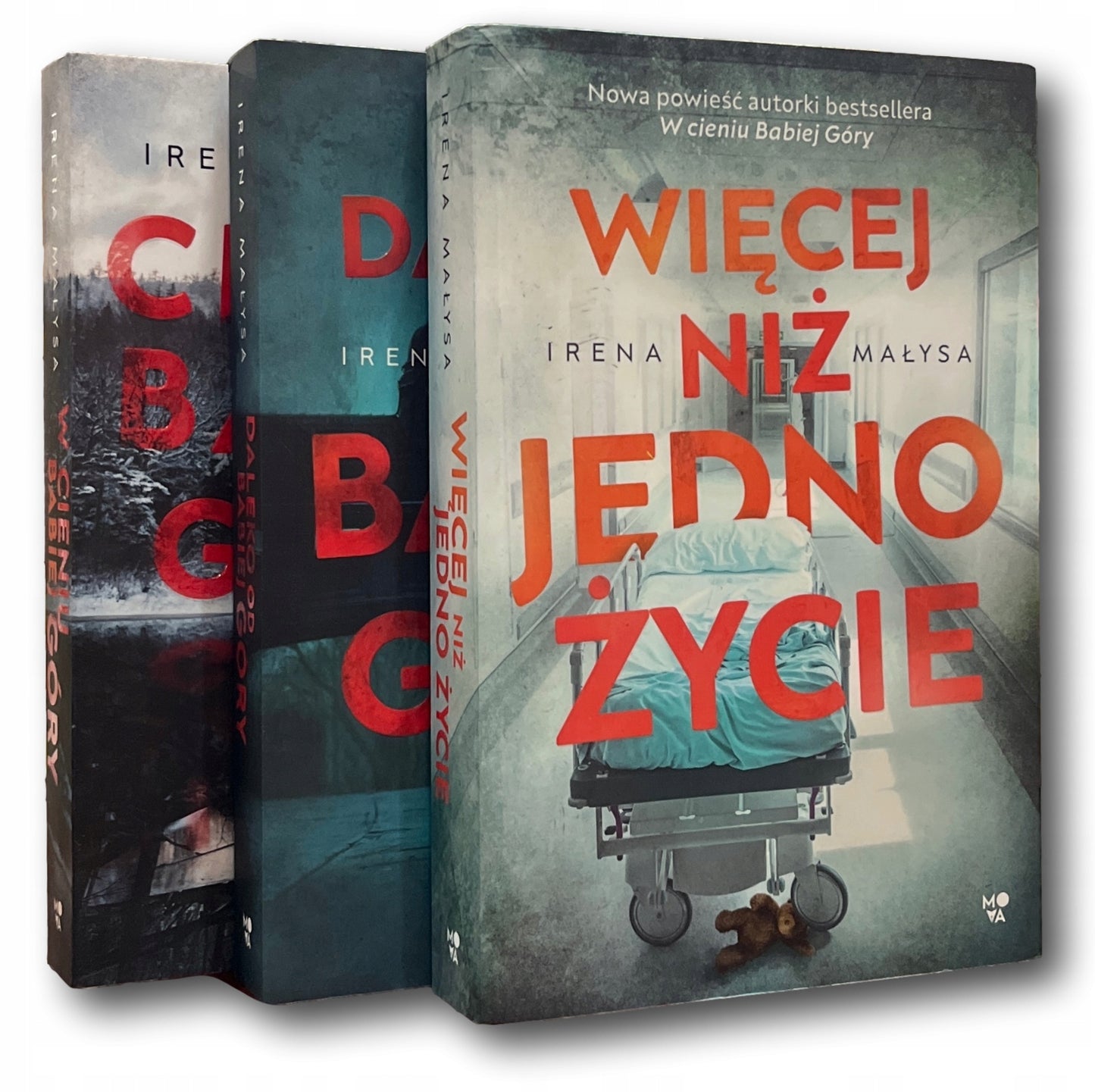 Irena Małysa Zestaw 3 książek [Autografy]