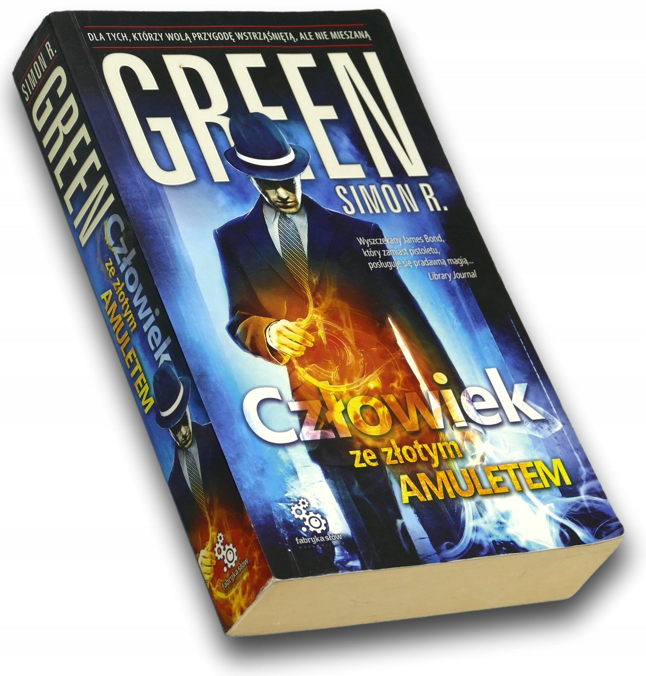 Człowiek ze złotym amuletem Simon Richard Green