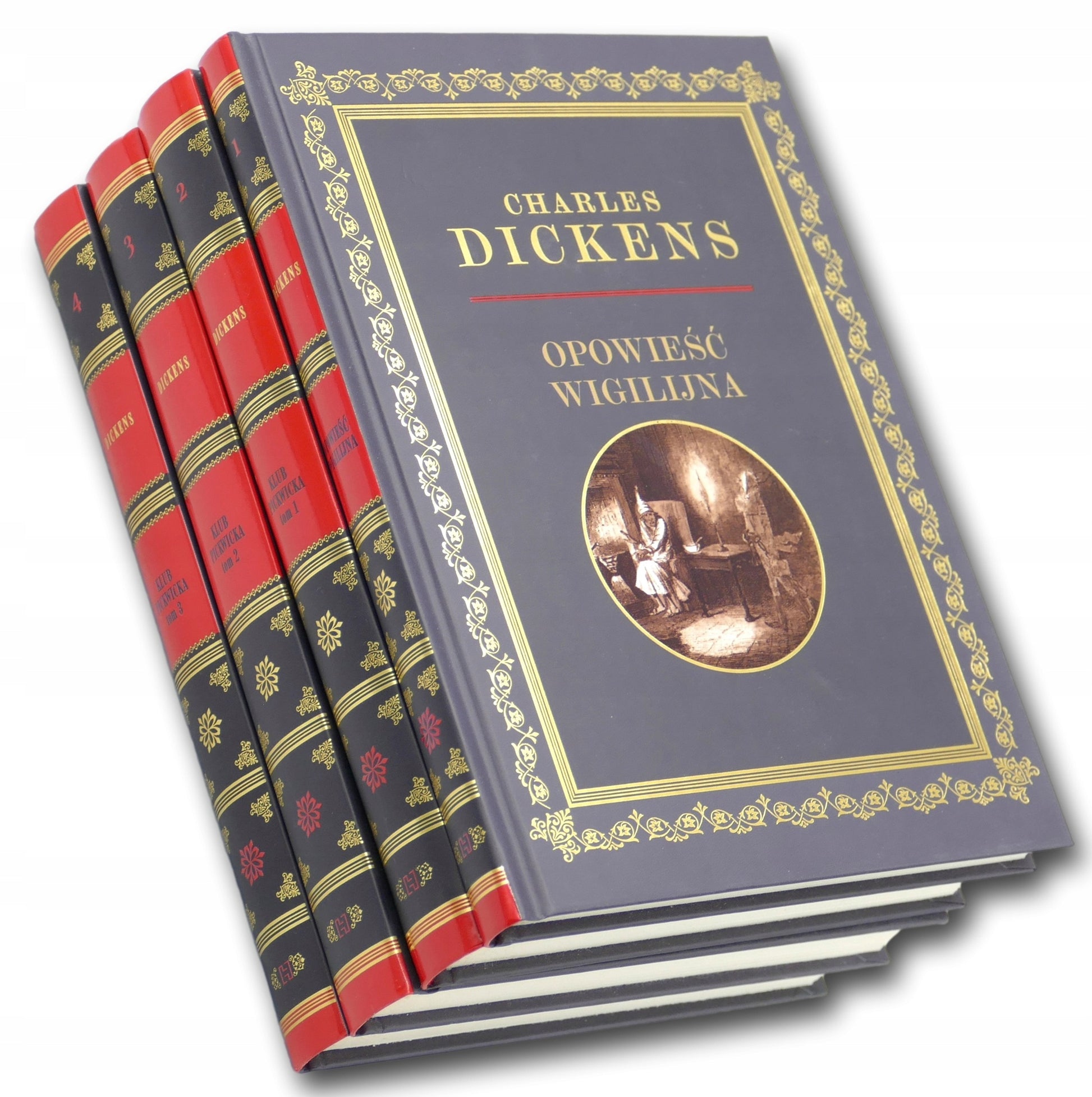 Zestaw Charles Dickens (Opowieść wigilijna, Klub Pickwicka)