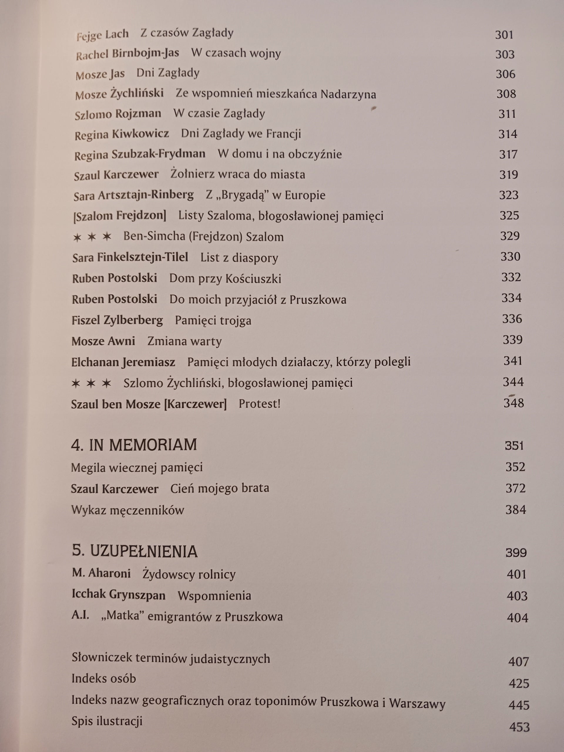 Sefer Pruszków. Księga pamięci Pruszkowa, Nadarzyna i okolic Praca zbiorowa