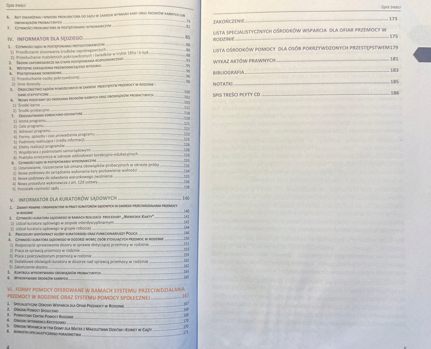 Informator dla sędziów, prokuratorów i kuratorów sądowych + płyta CD