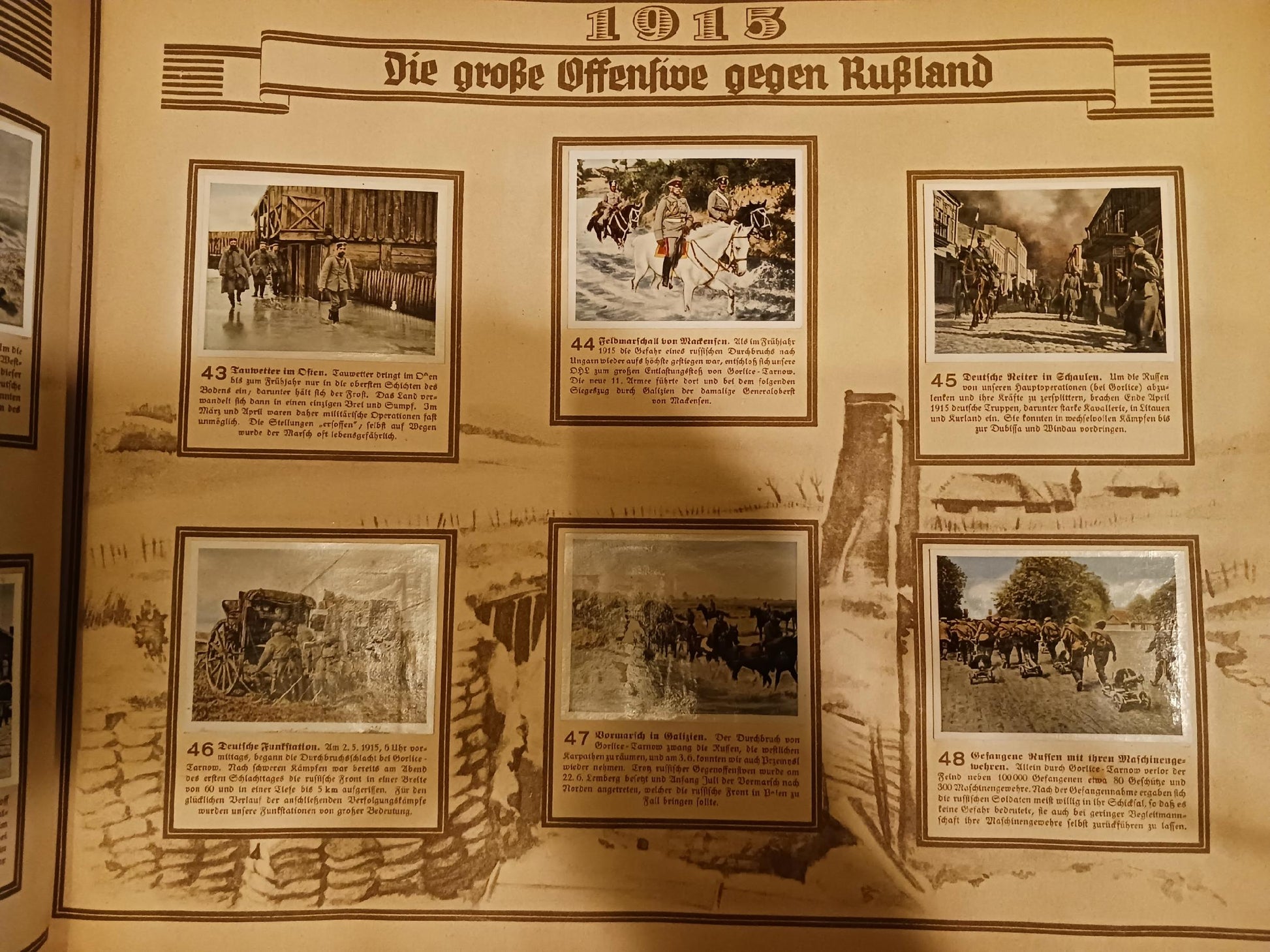 Der Weltkierg; Herausgeben vom Cigaretten - Bilderdienst Dresden, 1937