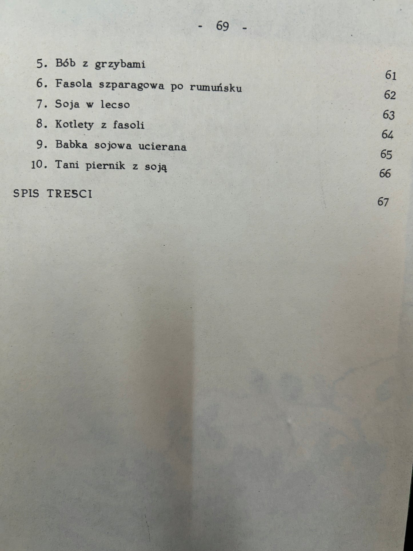 Receptury potraw z udziałem roślin strączkowych dla zakładów żyw. zbior.