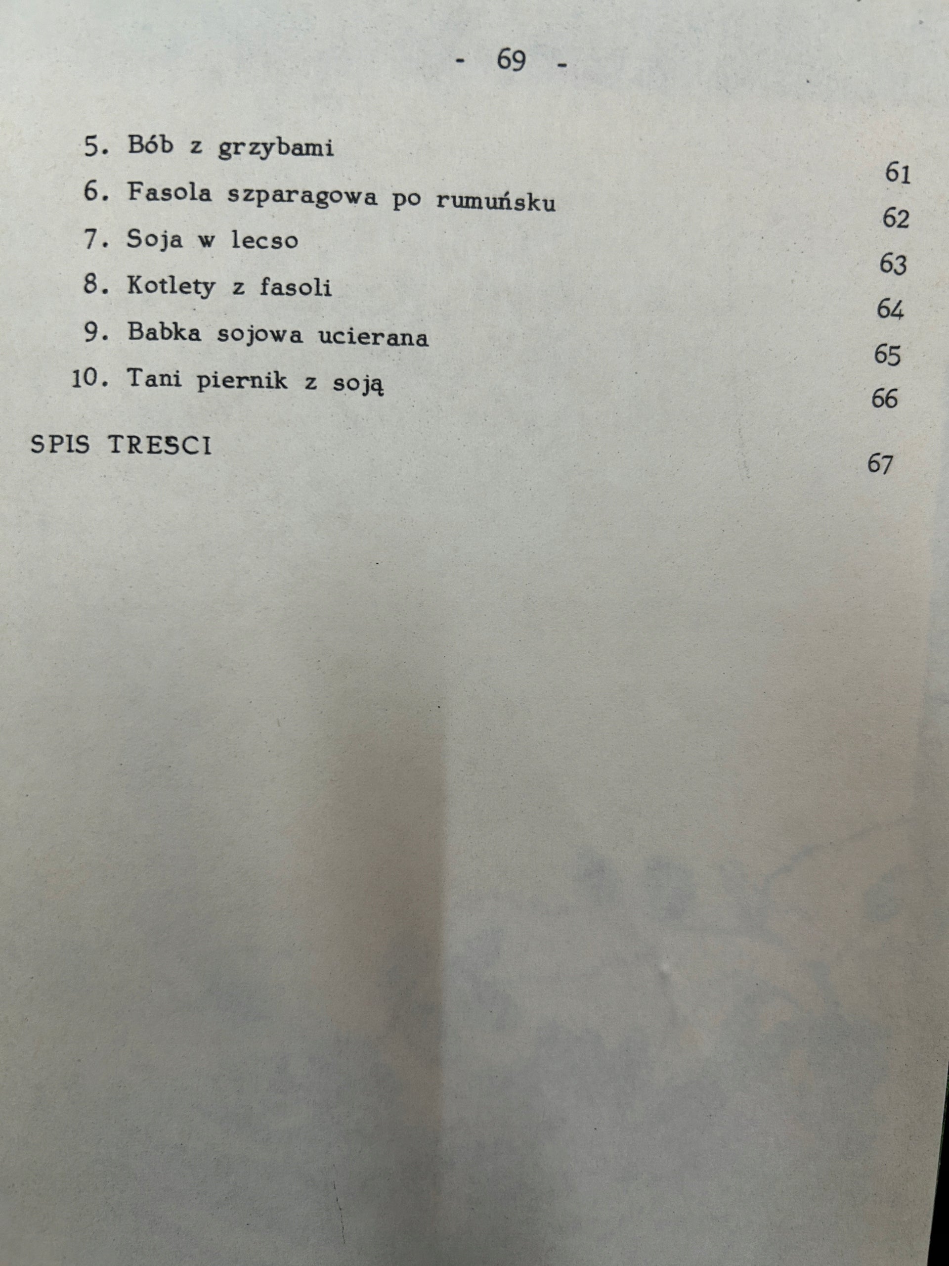 Receptury potraw z udziałem roślin strączkowych dla zakładów żyw. zbior.