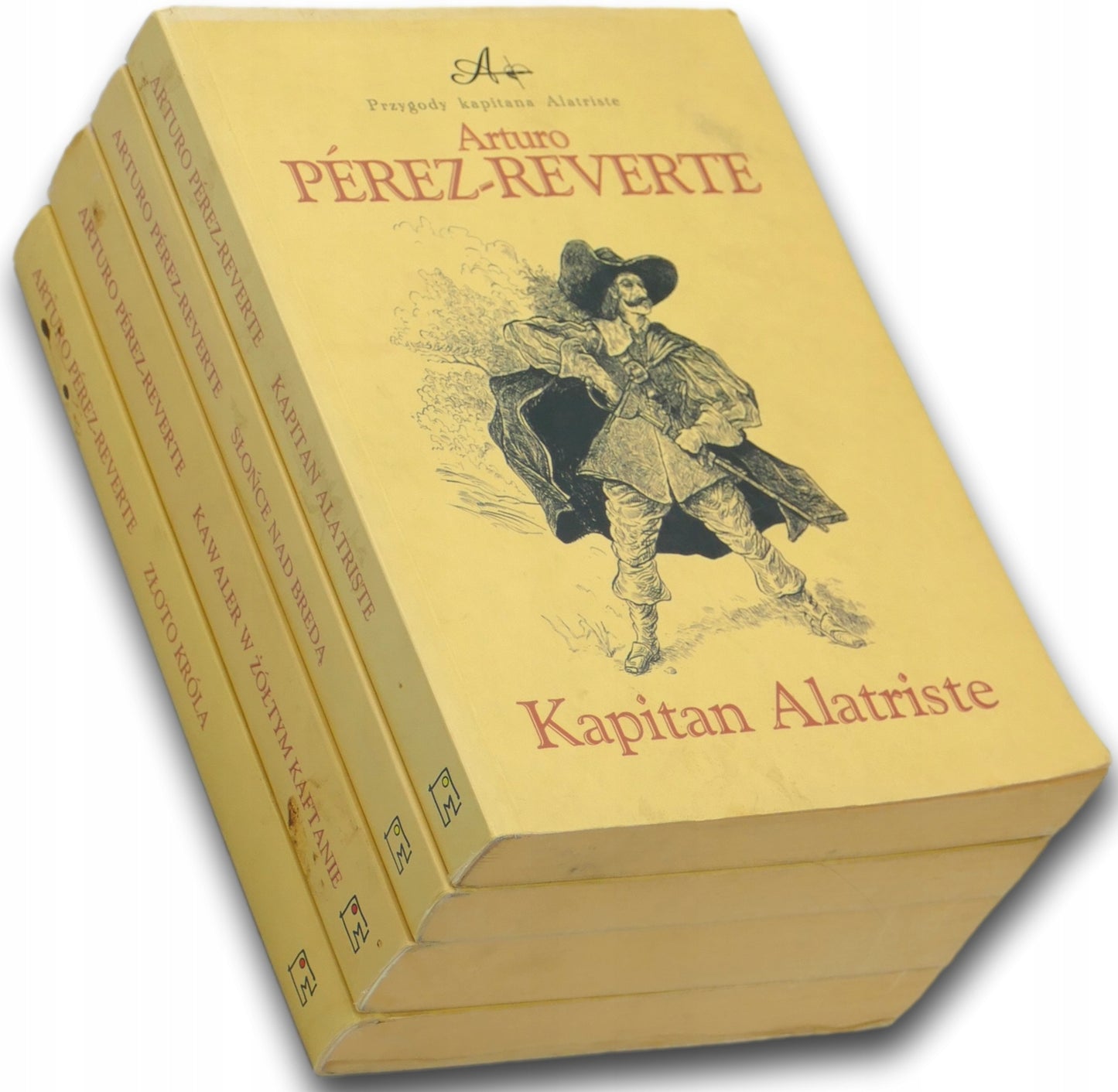 Arturo Perez-Reverte x4 Kapitan Alatriste, Słońce nad Bredą, Złoto króla +