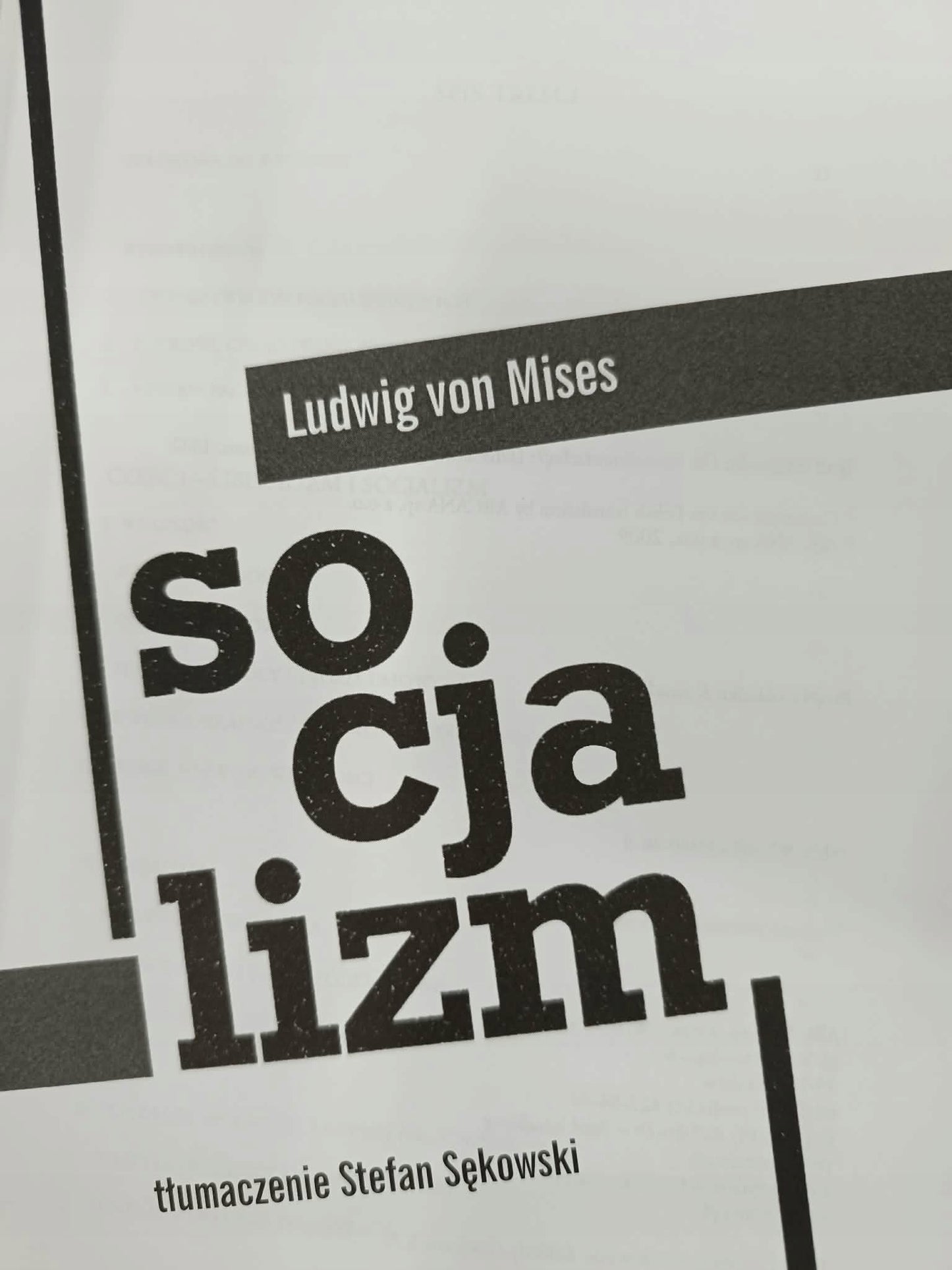 Socjalizm, Ludwig von Mises