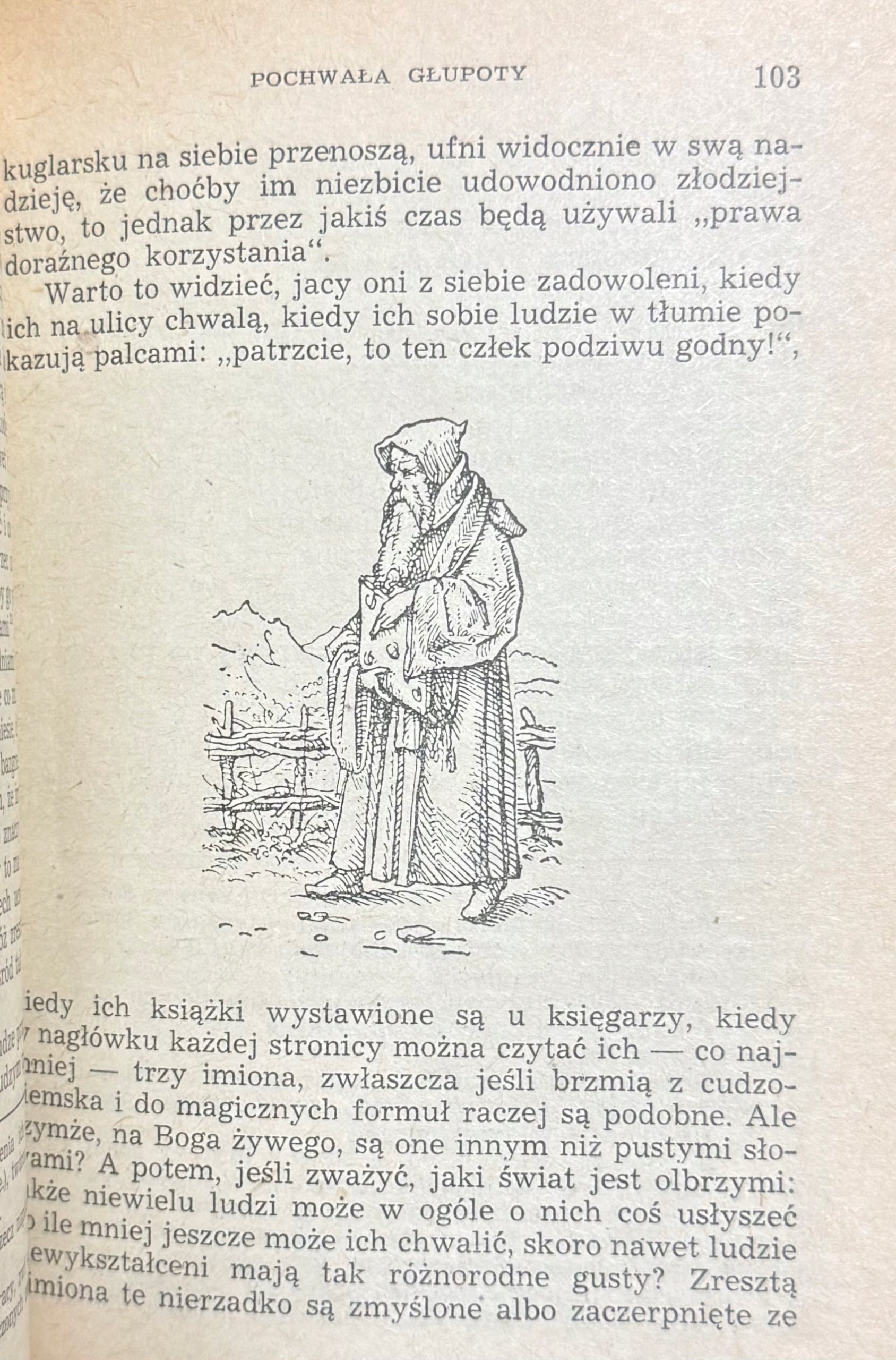 Pochwała głupoty Erazm z Rotterdamu [Biblioteka Narodowa]