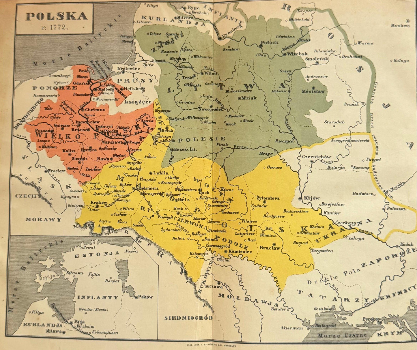 Dzieje Polski w zarysie Tom II Michał Bobrzyński [1927]