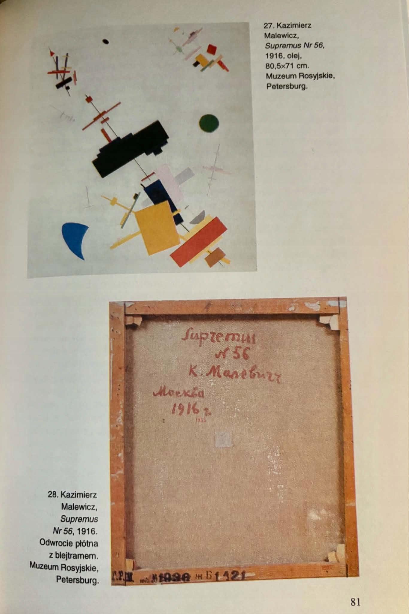 Malewicz w Warszawie Andrzej Turowski