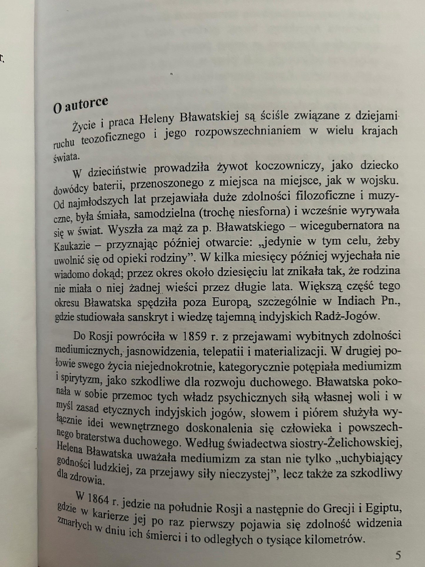 Dziwy Indii - Helena Bławatska