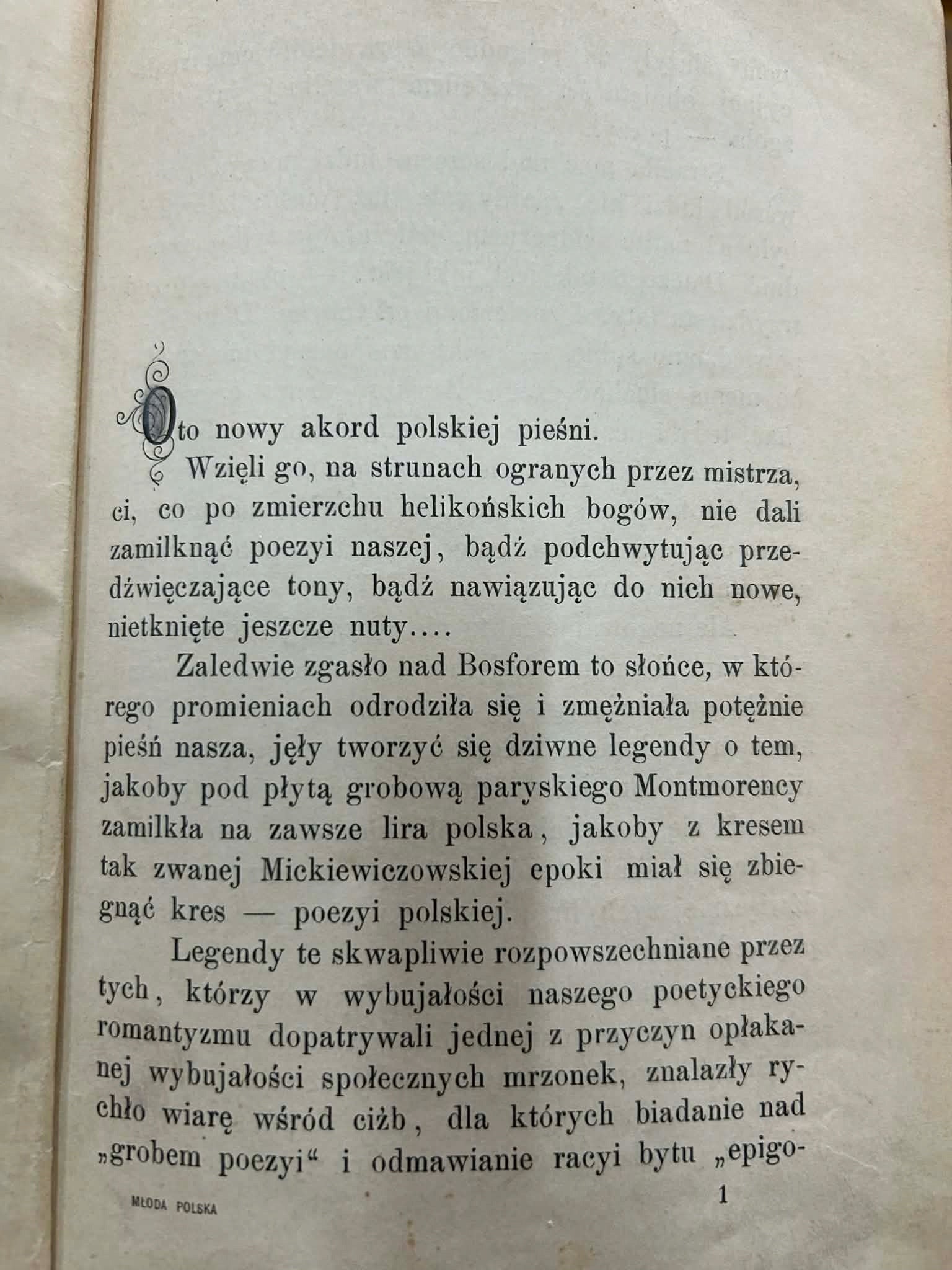 Młoda Polska w pieśni. Wybór celniejszych poezyi ostatniej doby [1898 r.]
