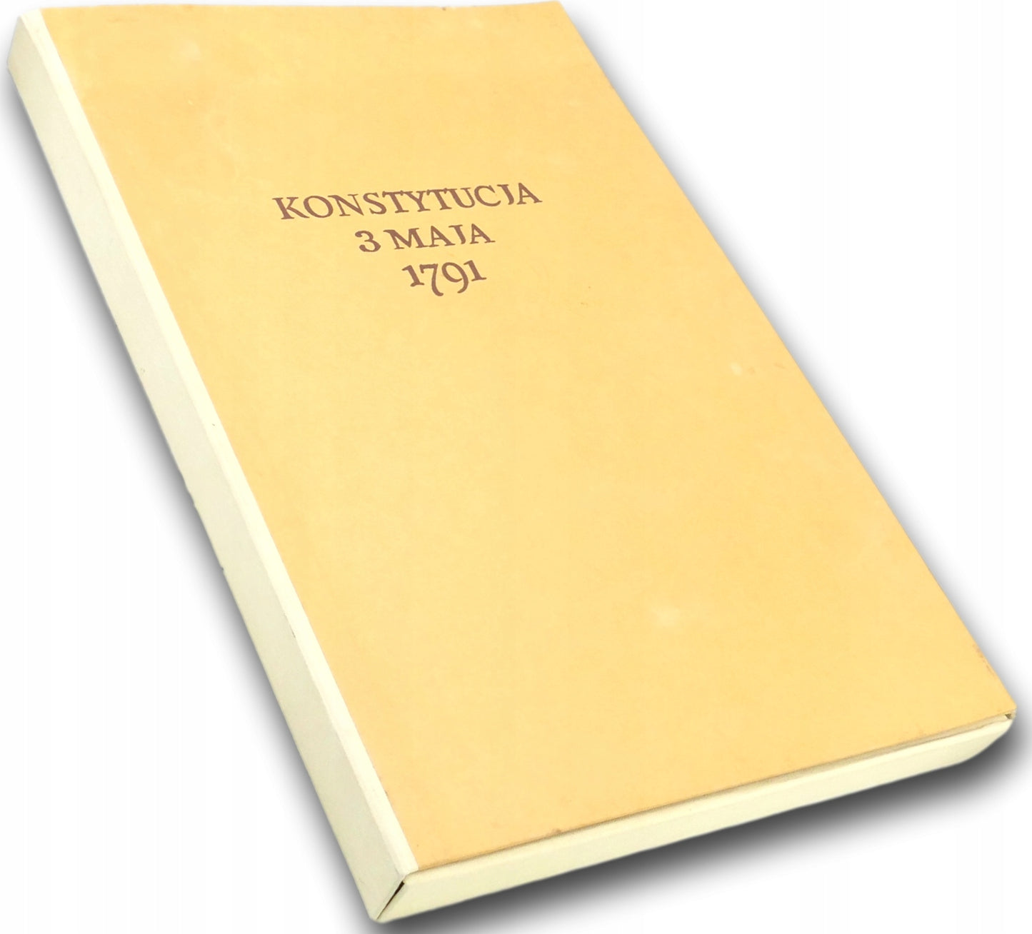 Konstytucja 3 Maja 1791 Faksymile, Reprint edycji Grolla z 1791 r.
