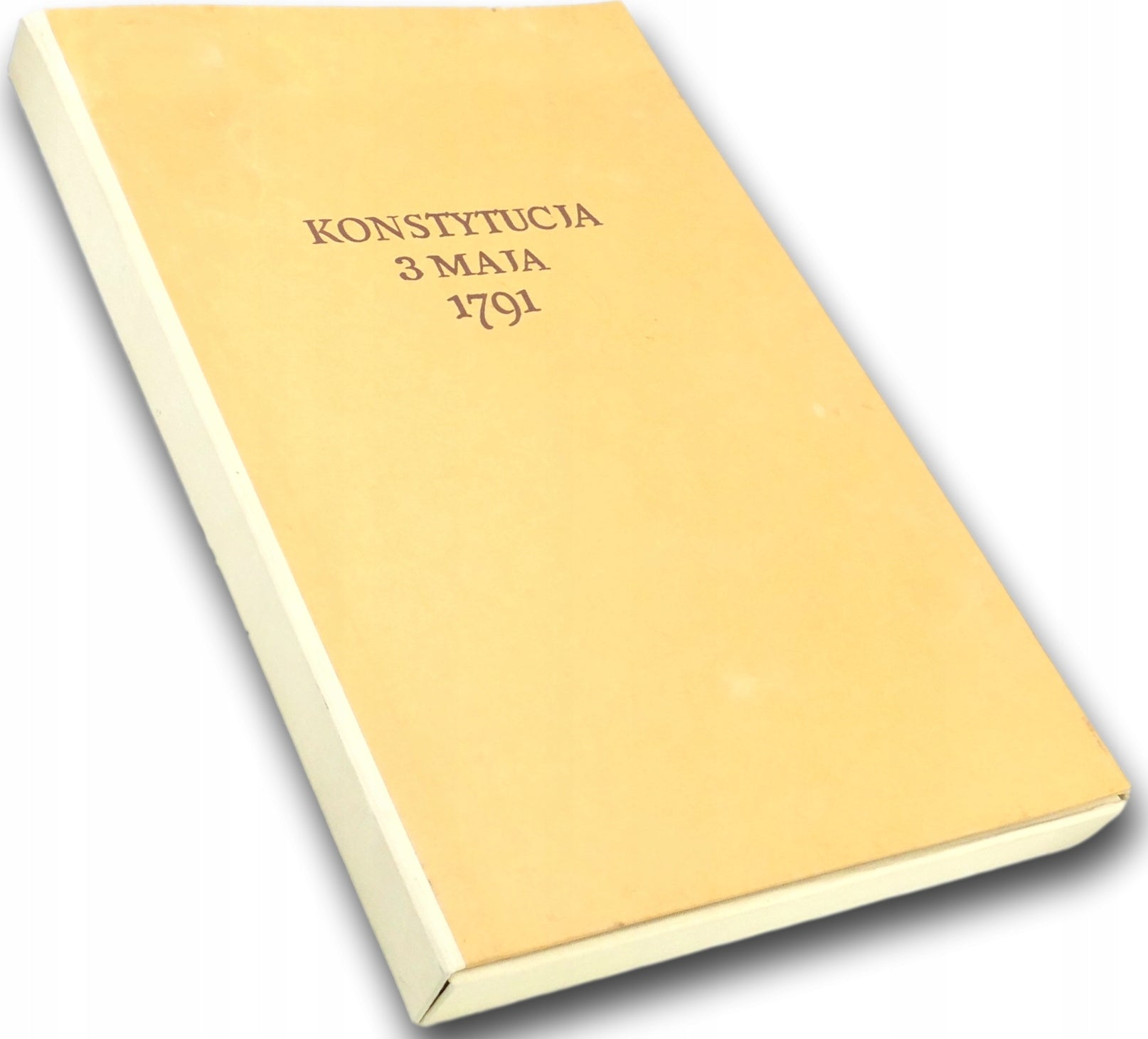 Konstytucja 3 Maja 1791 Faksymile, Reprint edycji Grolla z 1791 r.