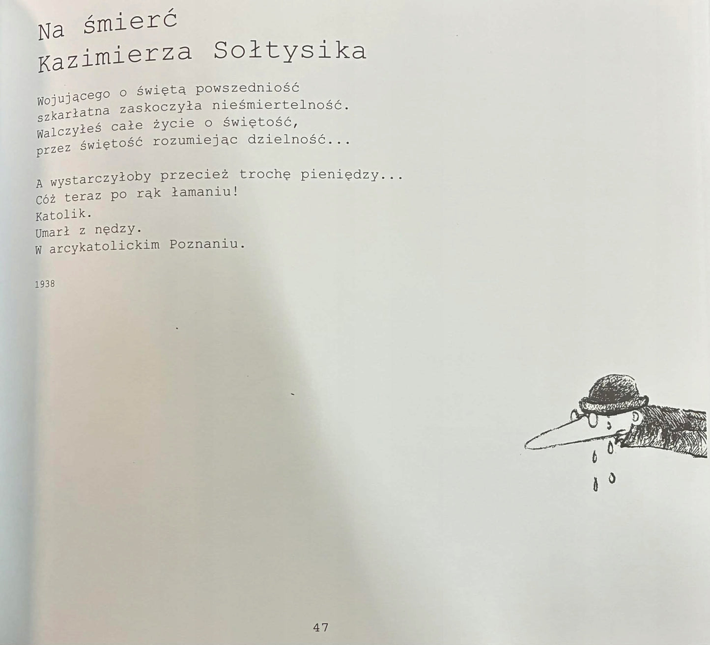 A bałwan ciągle stoi Konstanty Ildefons Gałczyński