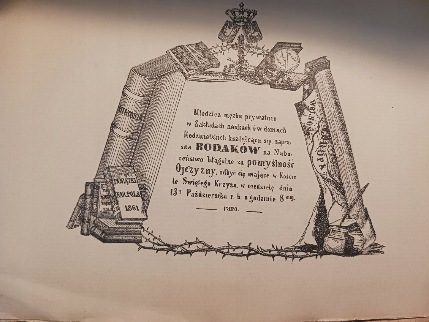 Manifestacje warszawskie w 1861 roku + Śpiewy nabożne Praca zbiorowa [1916]