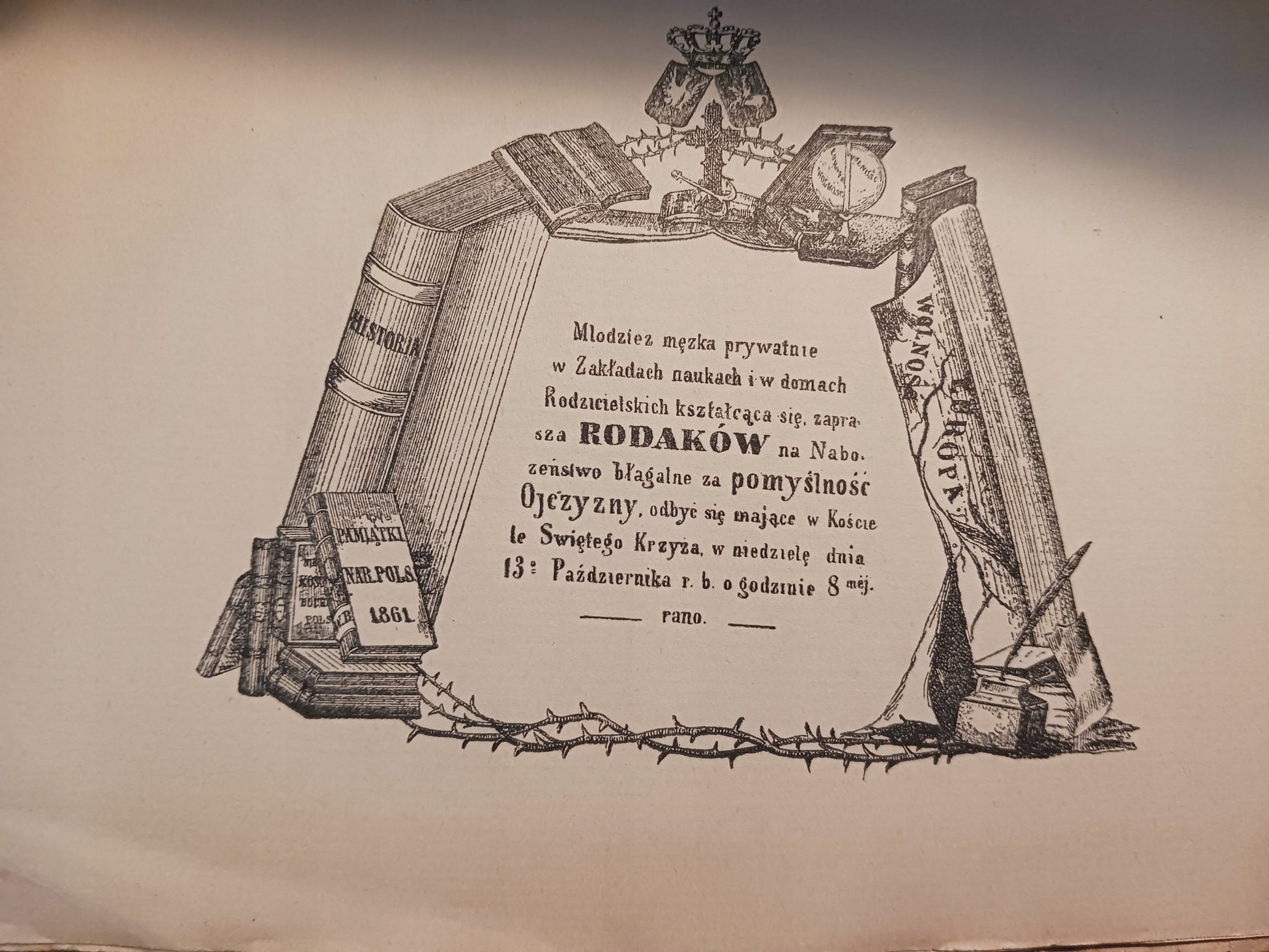 Manifestacje warszawskie w 1861 roku + Śpiewy nabożne Praca zbiorowa [1916]