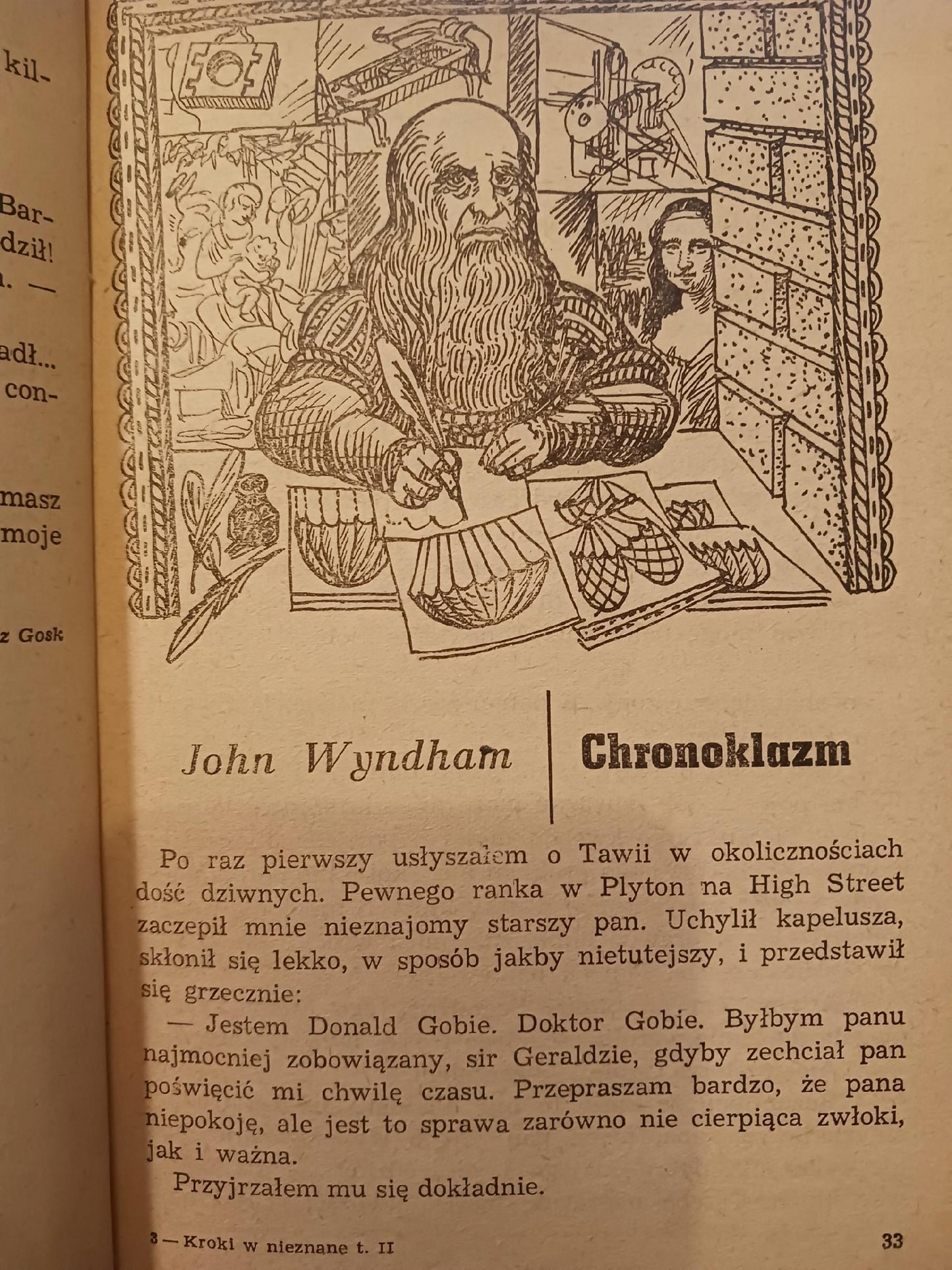 Kroki w nieznane Almanach fantastyczno-naukowy Tom 1 i 2 wybór Lech Jęczmyk