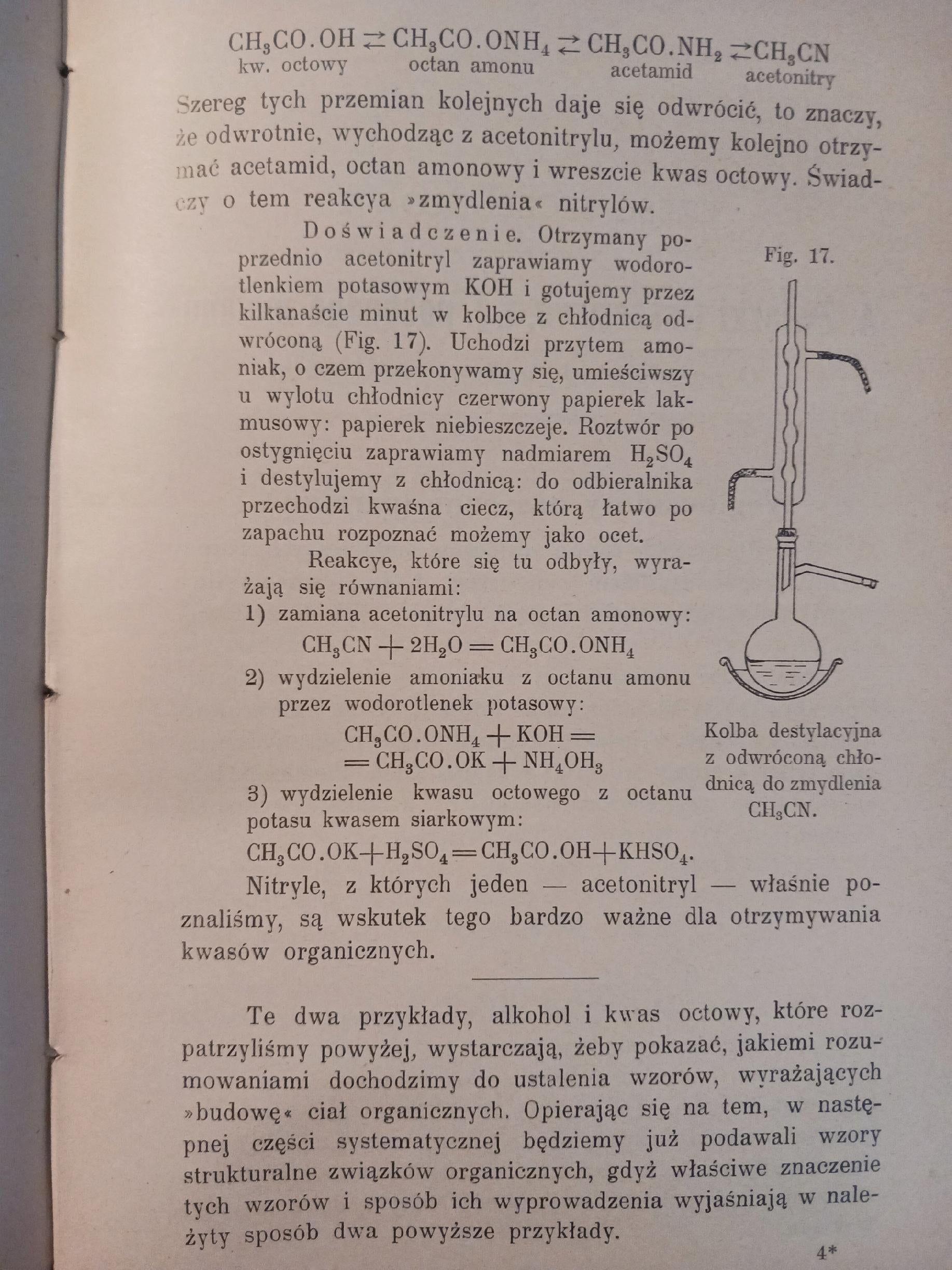 Chemia organiczna L. Bruner, S. Tołłoczko [wydanie z roku 1915]