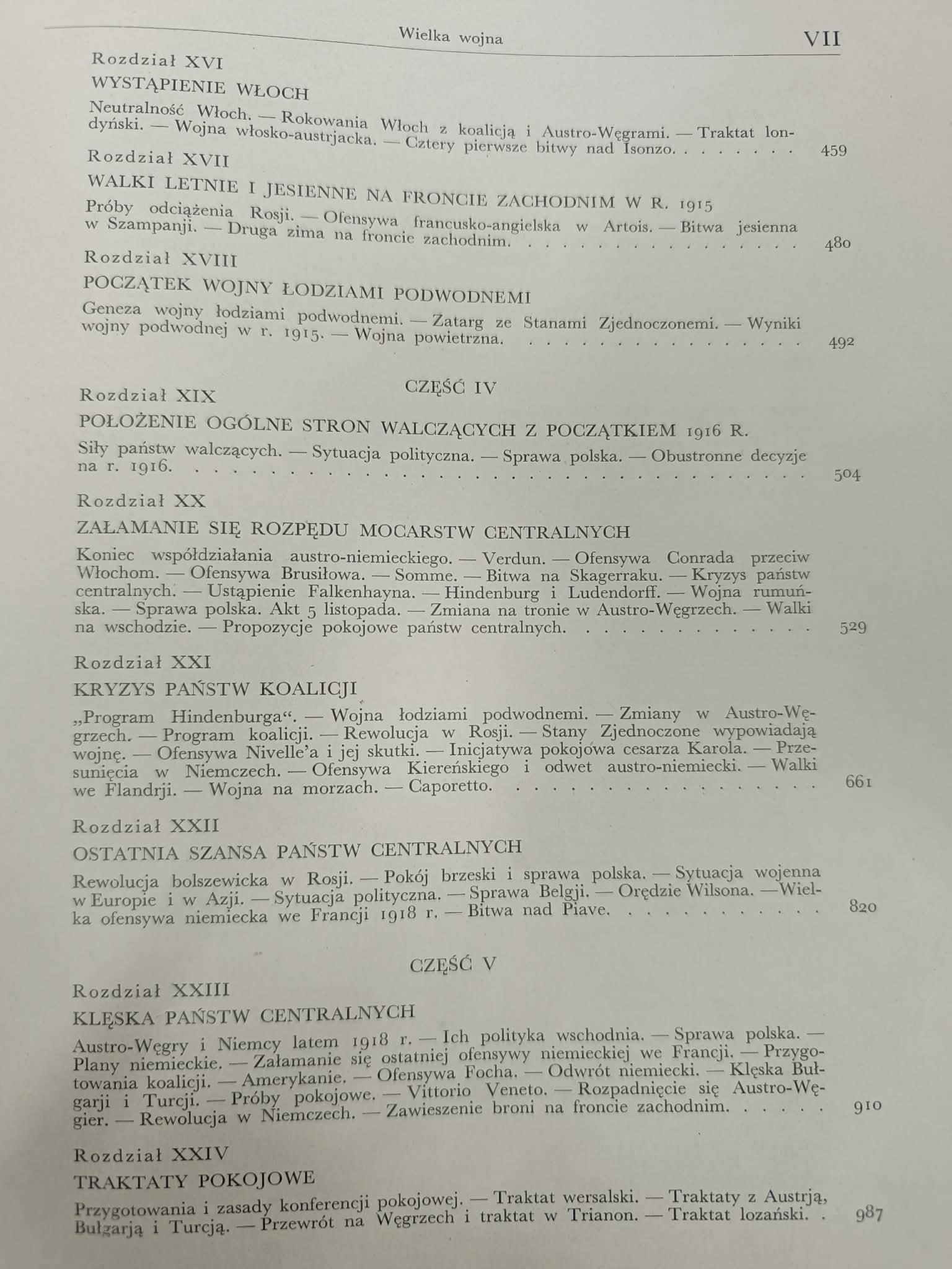 Jan Dąbrowski Wielka Wojna 1914-1918 Na podstawie najnowszych źródeł [1937]