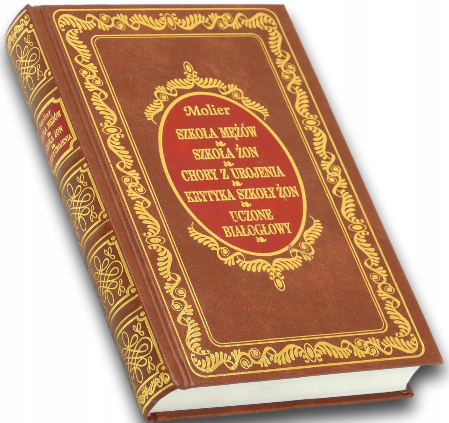 Molier, [Seria Ex Libris] Szkoła mężów. Szkoła żon. Chory z urojenia....