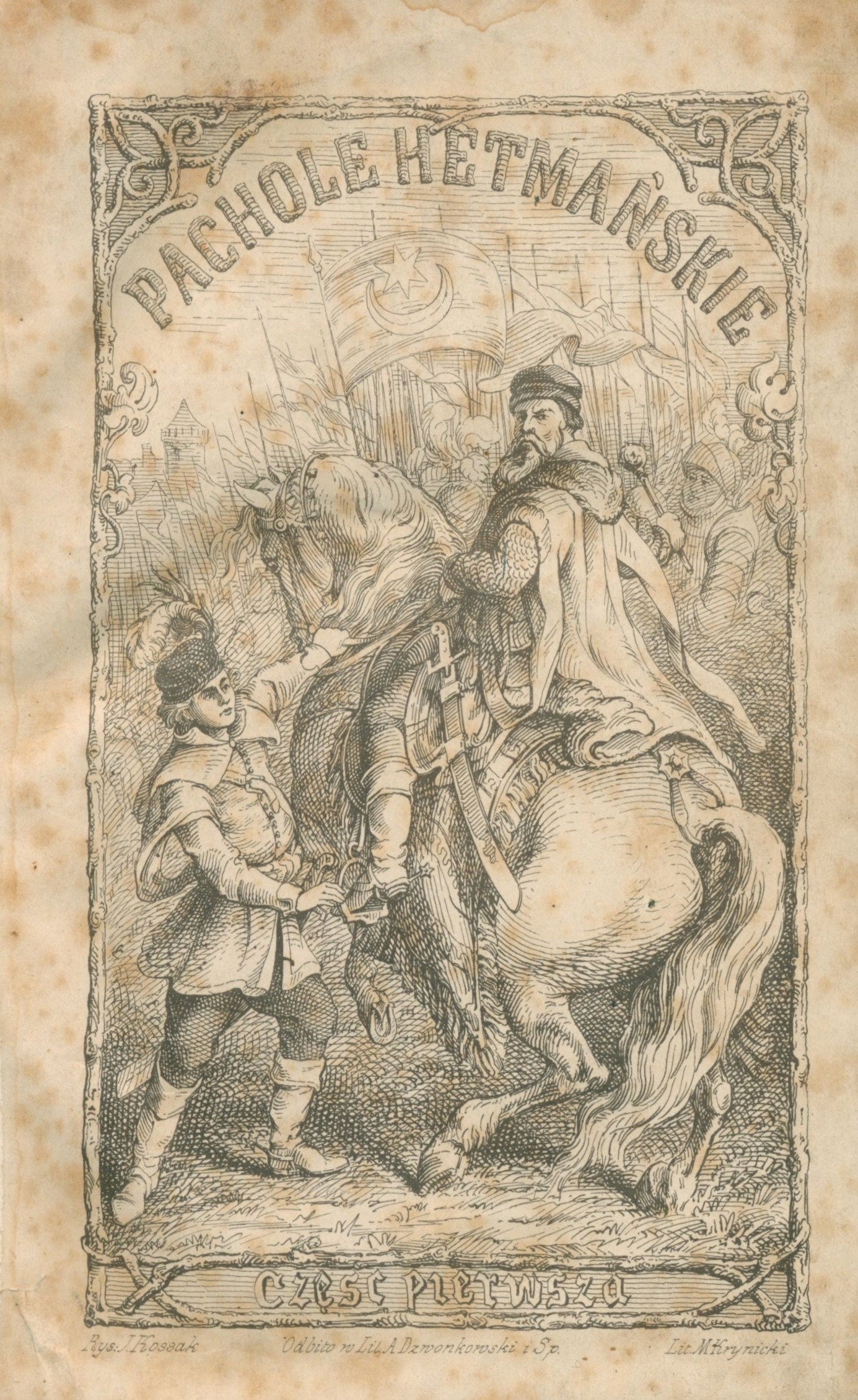 Poezye Wincentego Pola. Pachole hetmańskie [pierwodruk][opr Juliusz Kossak]