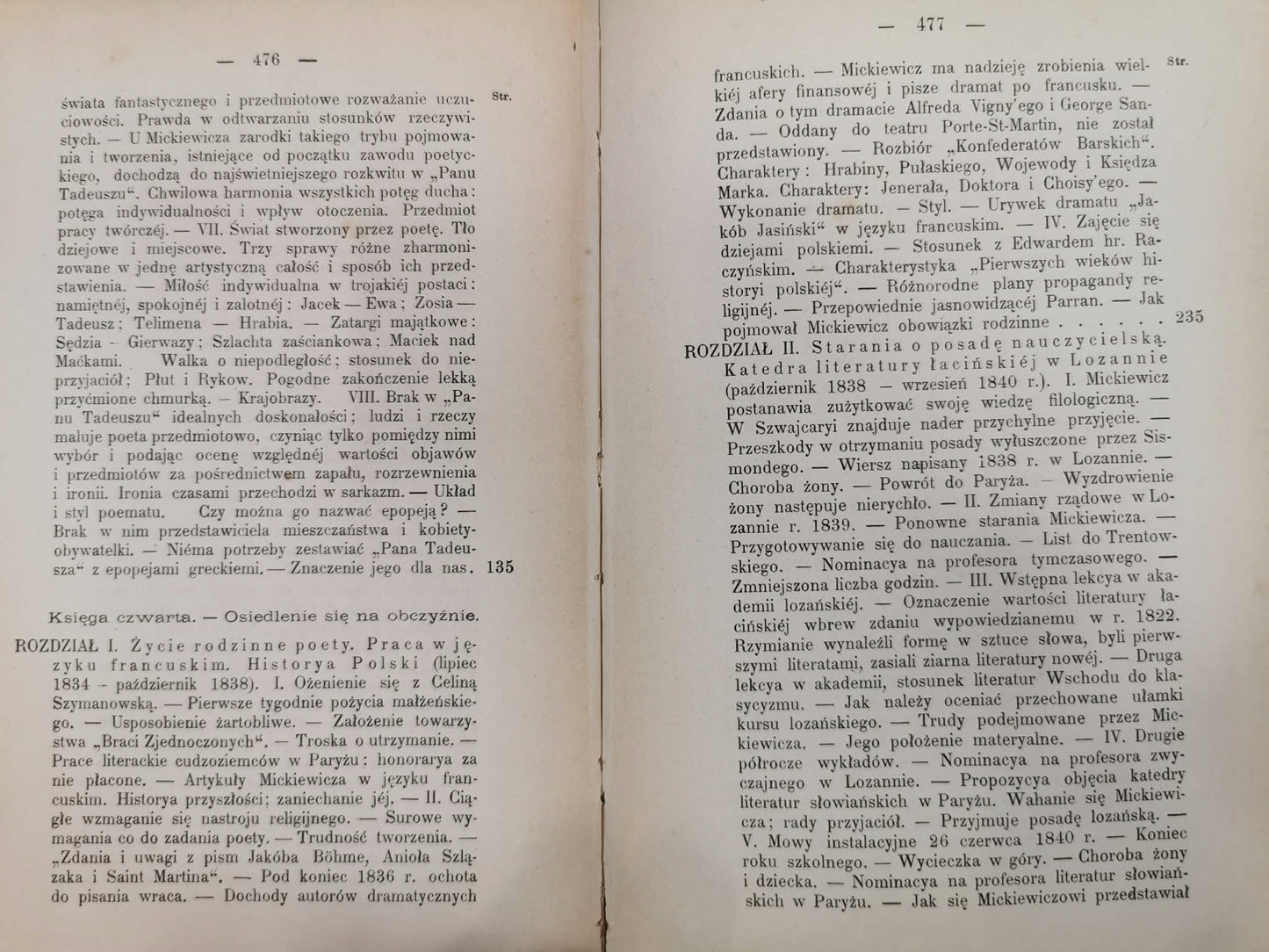 Adam Mickiewicz. Zarys Biograficzno - Literacki t. II, P.Chmielowski [1886]