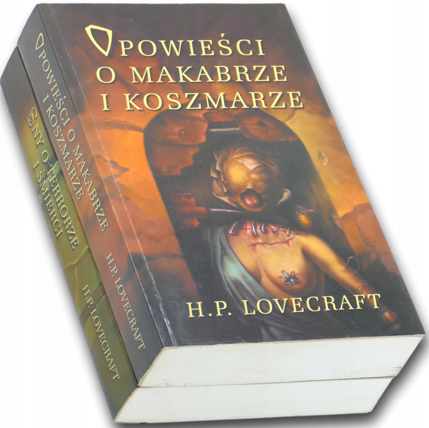 H.P. Lovecraft x2 Opowieści o makabrze i koszmarze , Sny o terrorze...