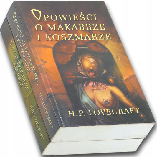 H.P. Lovecraft x2 Opowieści o makabrze i koszmarze , Sny o terrorze...