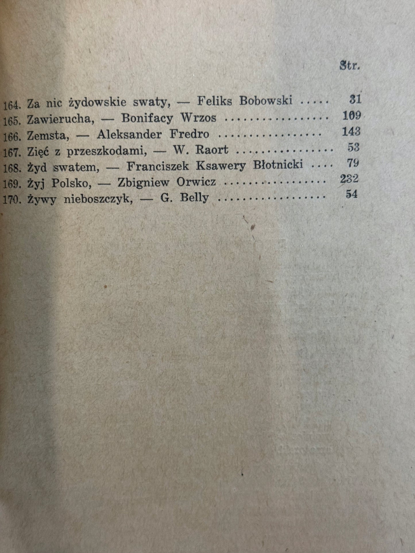 Rozumowany katalog sztuk teatralnych Jadwiga Turowiczówna [1932]