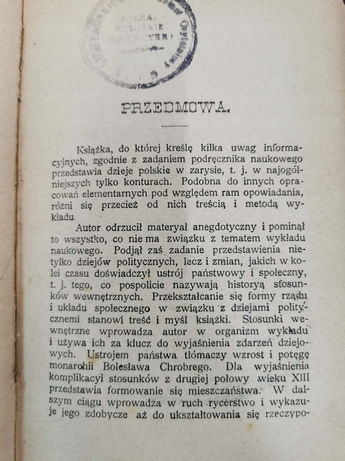 Dzieje narodu polskiego cz. I, Władysław Smoleński [1898]