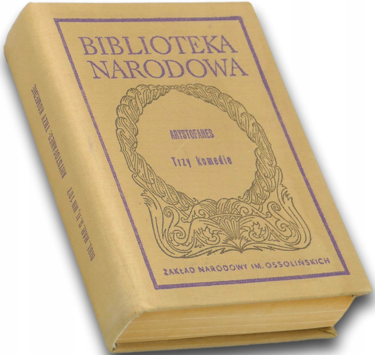 Trzy komedie - Arystofanes [Biblioteka Narodowa]