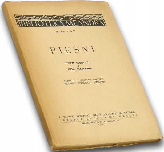 Pieśni Cztery księgi ód i pieśń sekularna Horacy [1947]