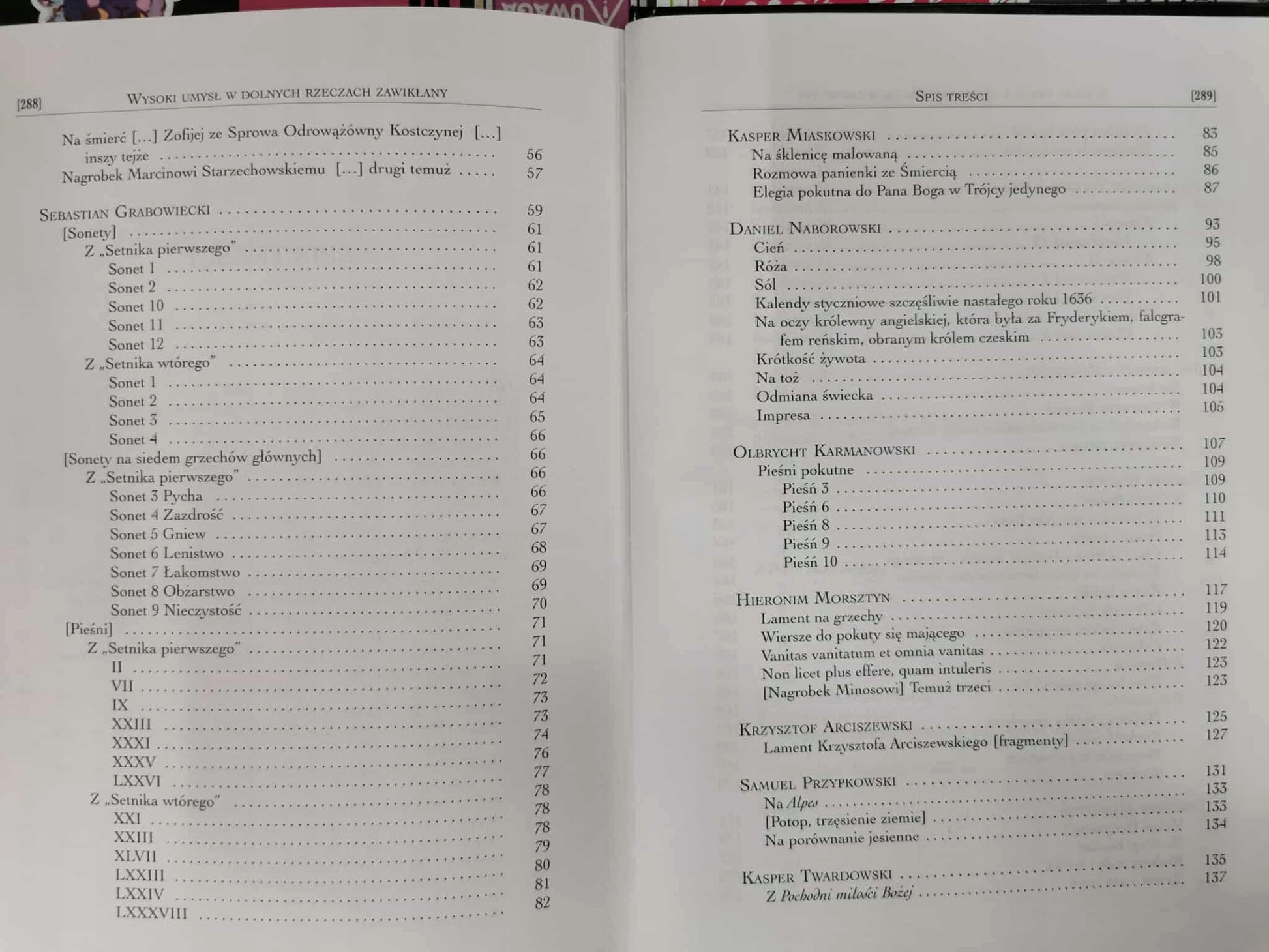 Antologia polskiej poezji metafizycznej epoki baroku, Krzysztof Mrowcewicz