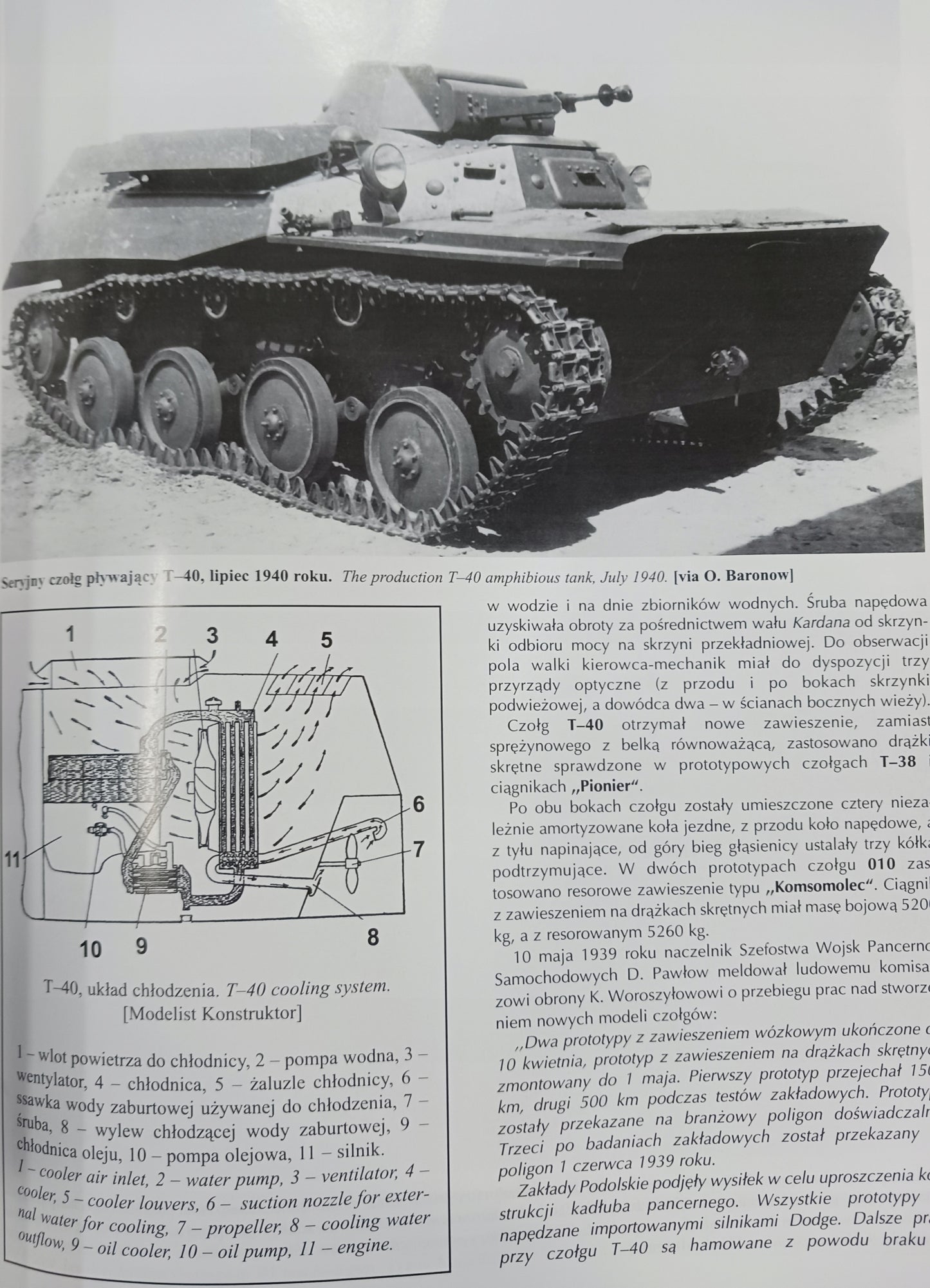 T-37 T-38 T-40 Militaria nr 211 Maksym Kołomyjec