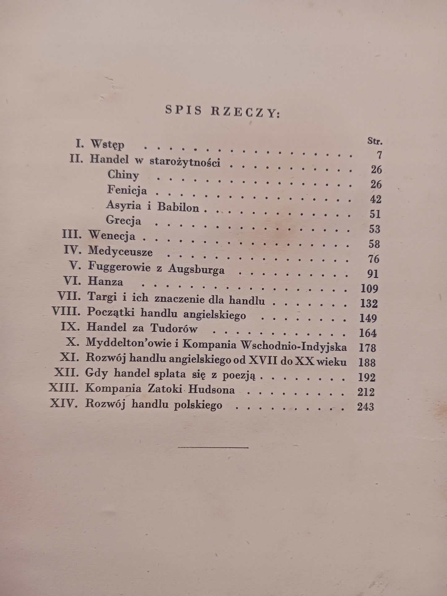Z dziejów handlu H. Gordon Selfridge [wydanie z roku 1939]