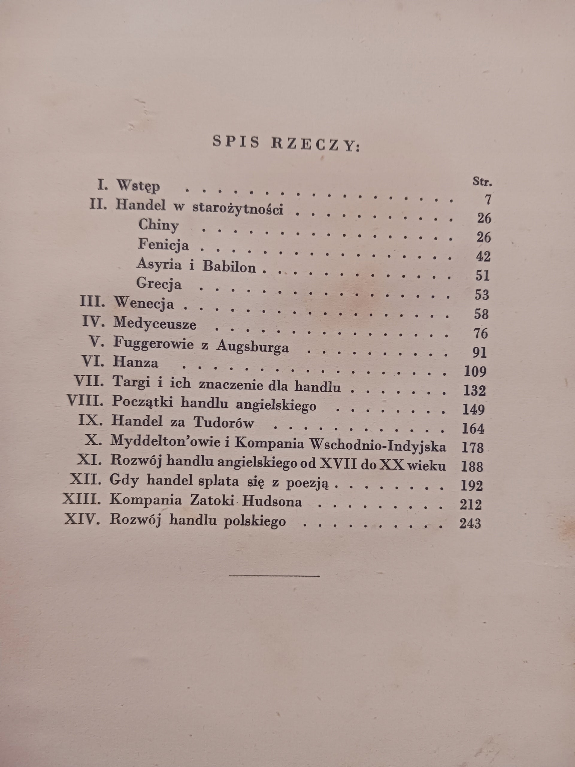 Z dziejów handlu H. Gordon Selfridge [wydanie z roku 1939]