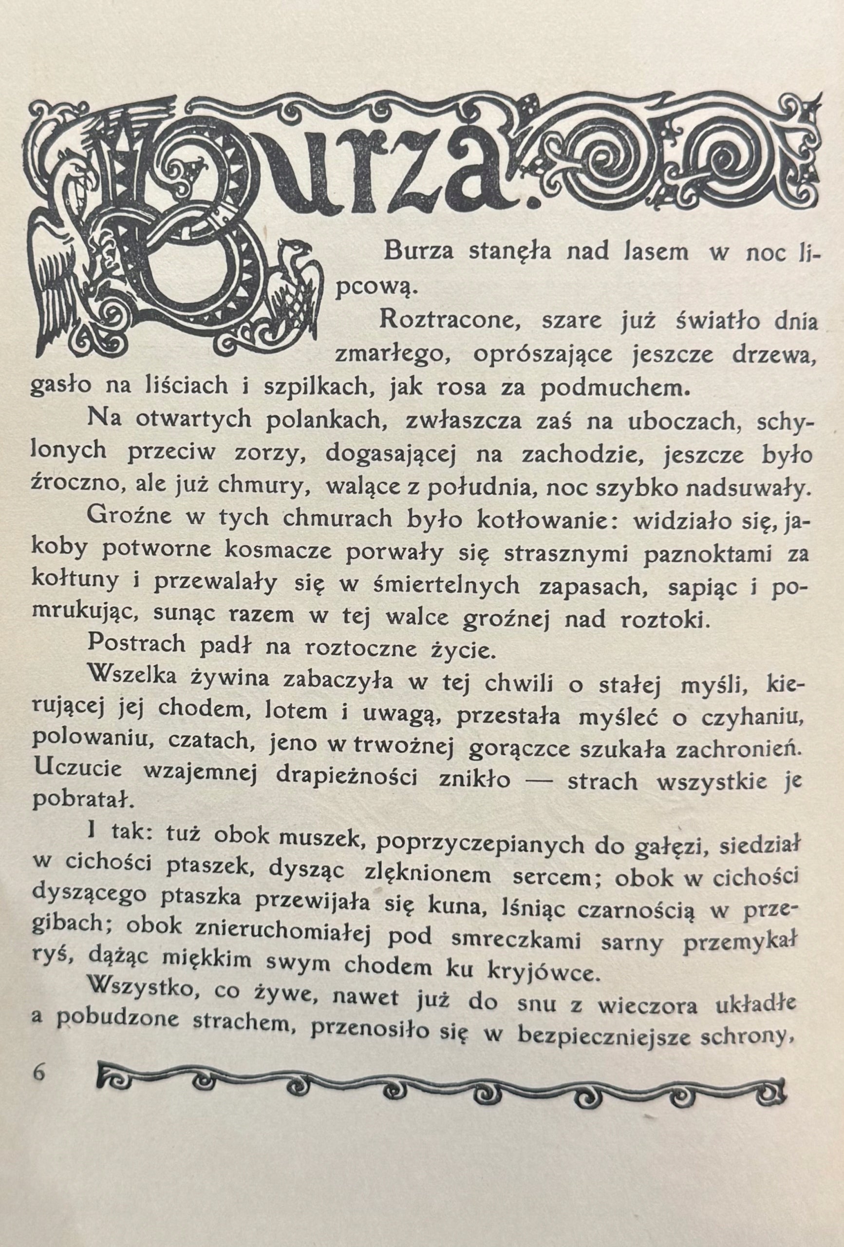 Drzewiej Powieść Orkan Władysław [1912] [mitologia słowiańska]
