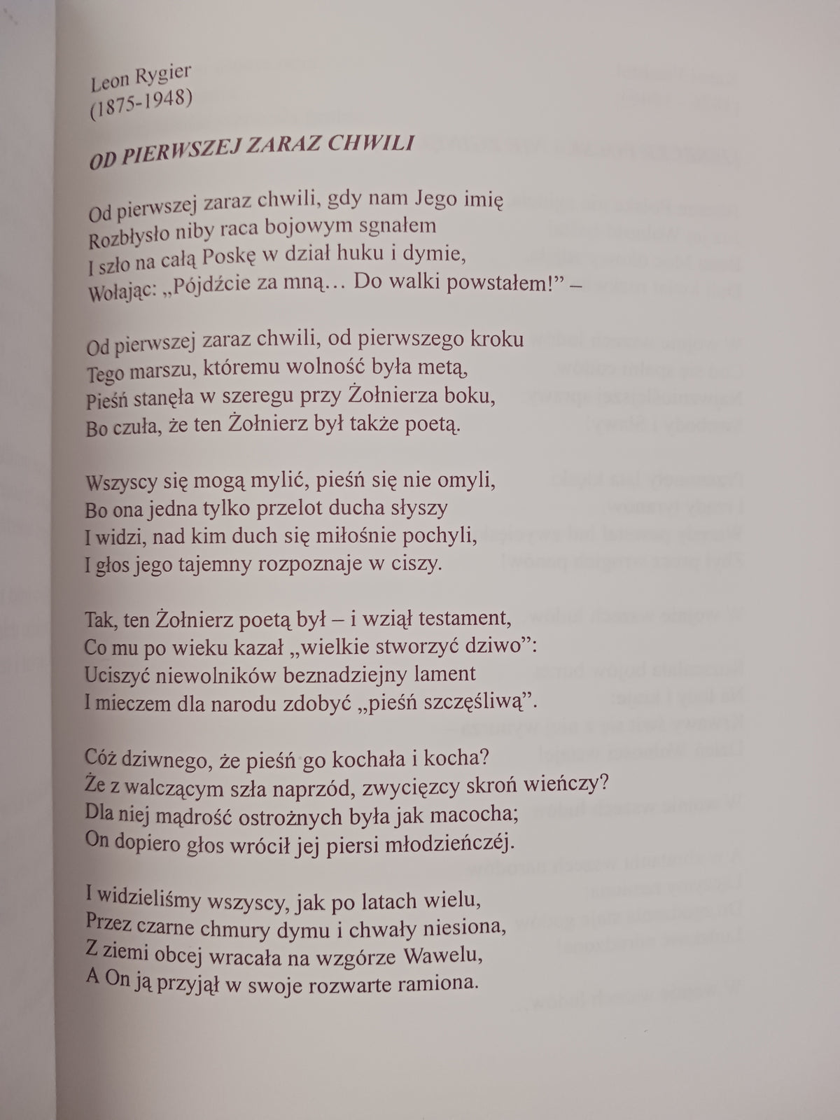 Dwieście lat mazurka w poezji polskiej Wojciech J. Podgórski [DEDYKACJA]