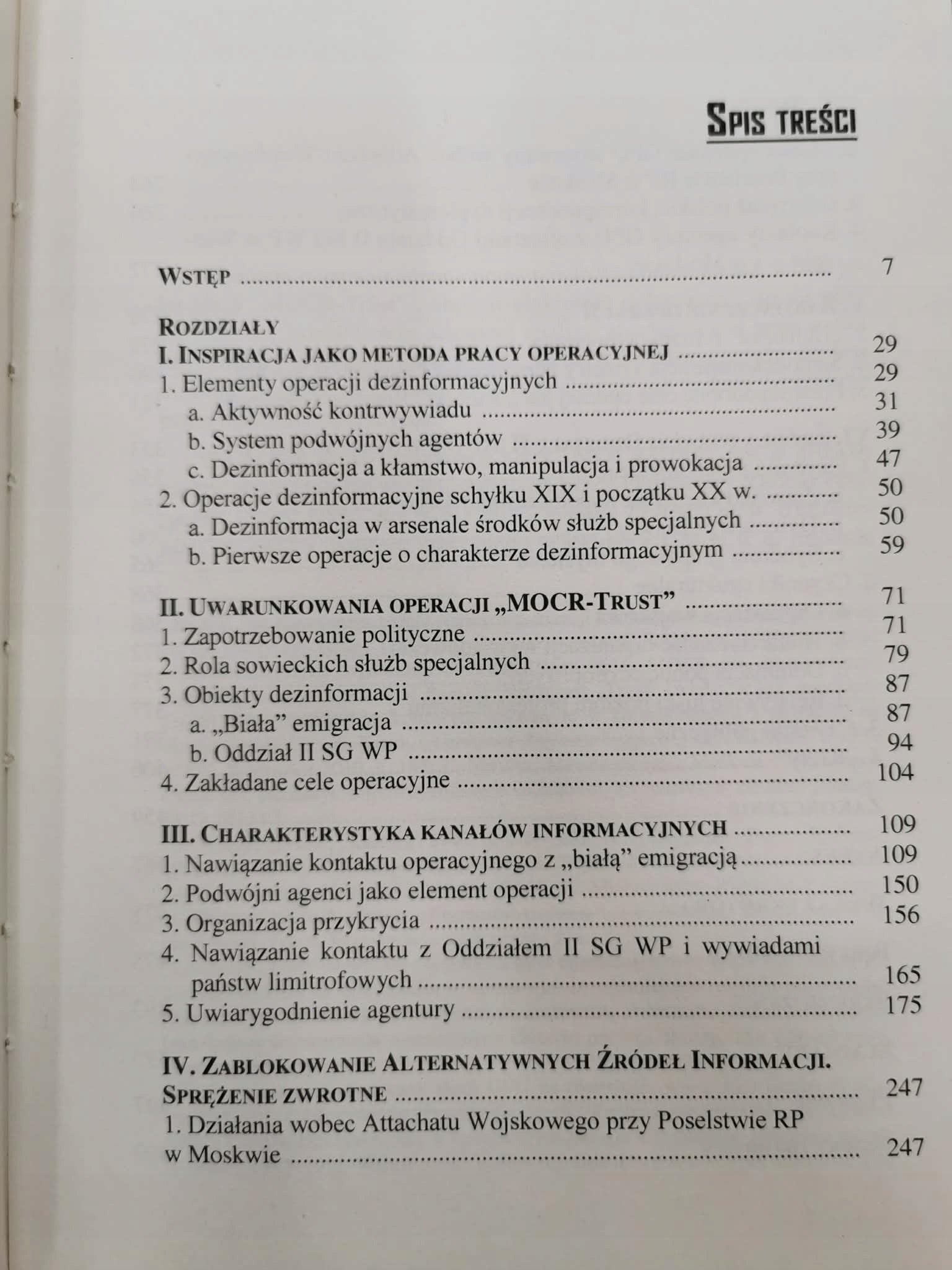 MOCR-Trust Polski wywiad wojskowy, M. Świerczek